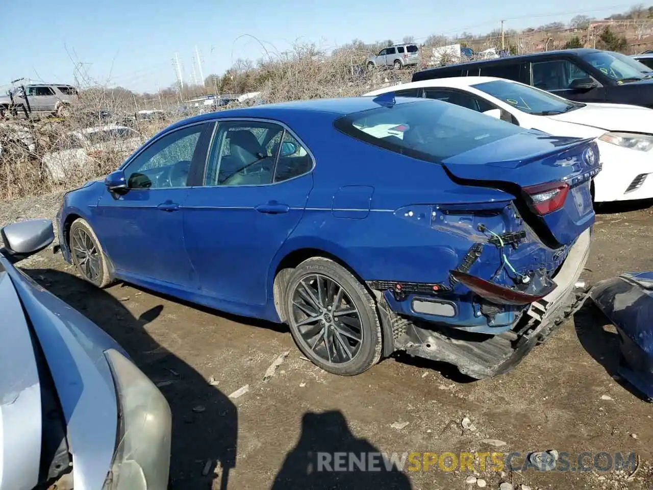 2 Photograph of a damaged car 4T1G11AK8PU086903 TOYOTA CAMRY 2023