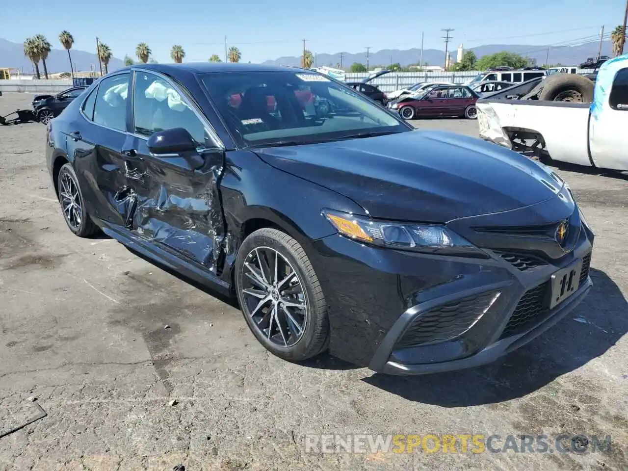 1 Photograph of a damaged car 4T1G11AK8PU723692 TOYOTA CAMRY 2023