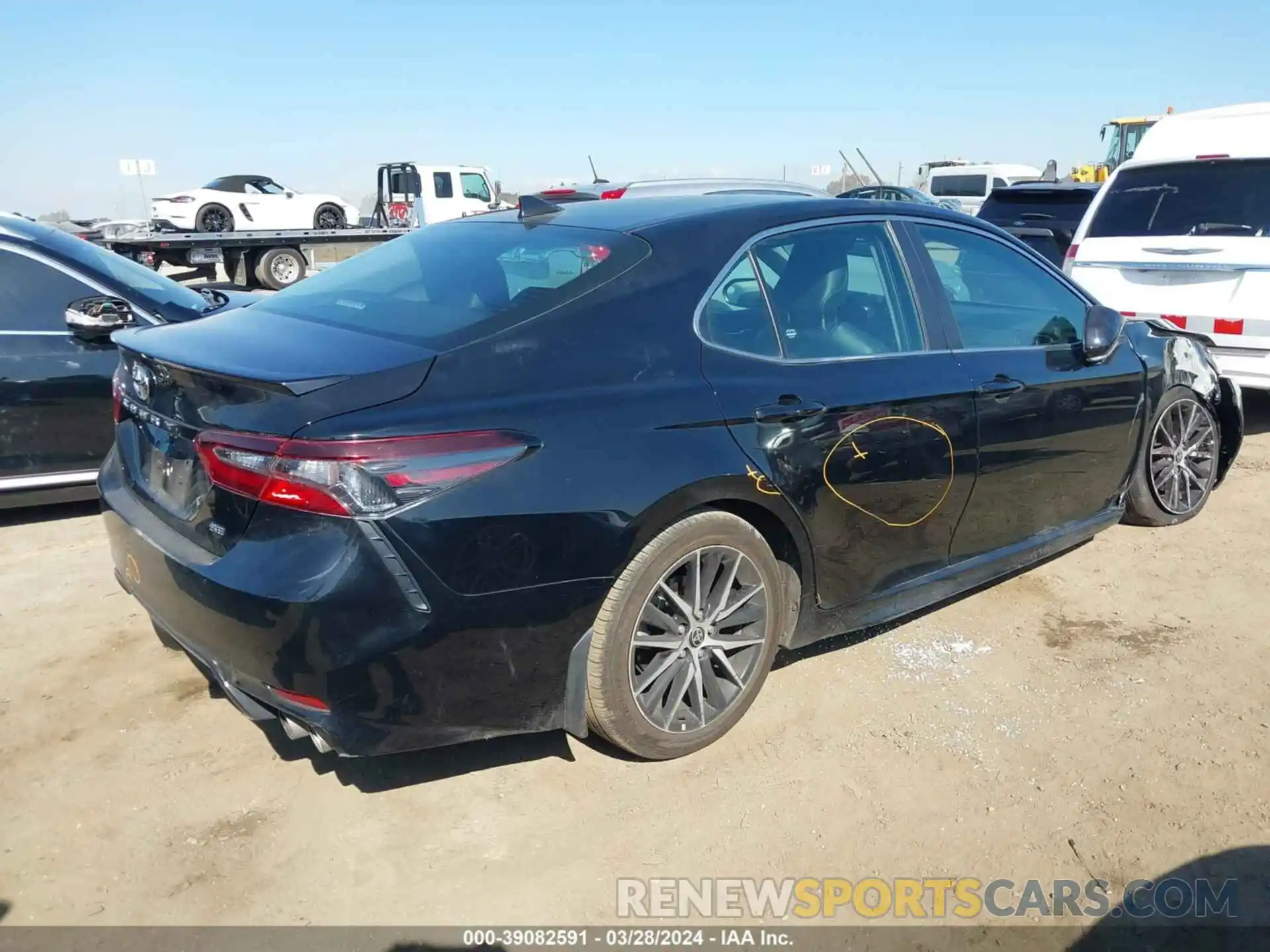 4 Photograph of a damaged car 4T1G11AK8PU734790 TOYOTA CAMRY 2023