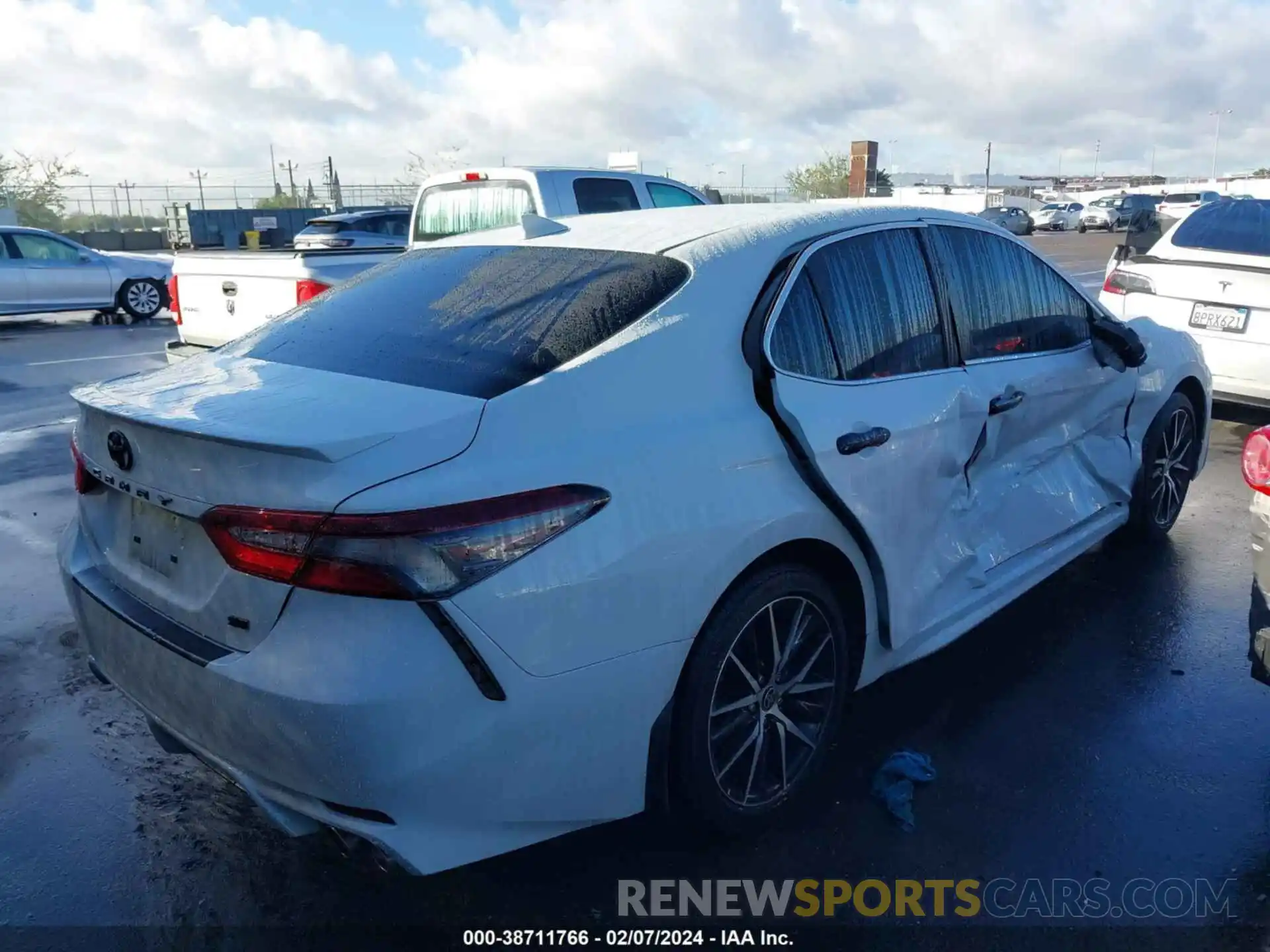 4 Photograph of a damaged car 4T1G11AK9PU097148 TOYOTA CAMRY 2023