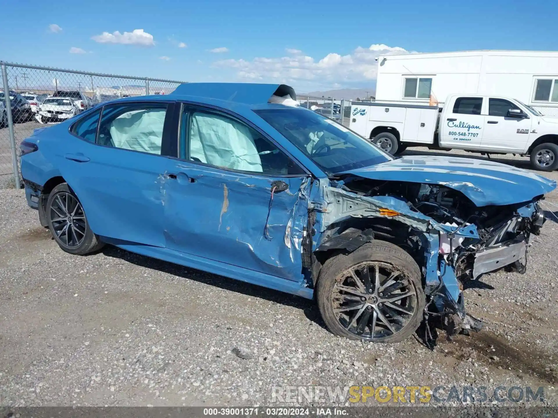 1 Photograph of a damaged car 4T1G11AK9PU098655 TOYOTA CAMRY 2023