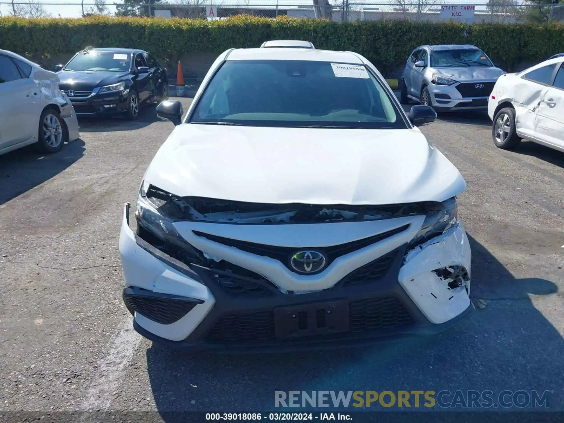 12 Photograph of a damaged car 4T1G11AK9PU141584 TOYOTA CAMRY 2023