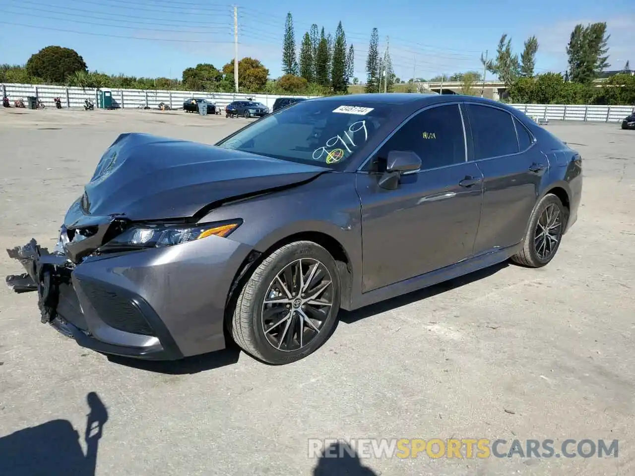 1 Photograph of a damaged car 4T1G11AK9PU839919 TOYOTA CAMRY 2023