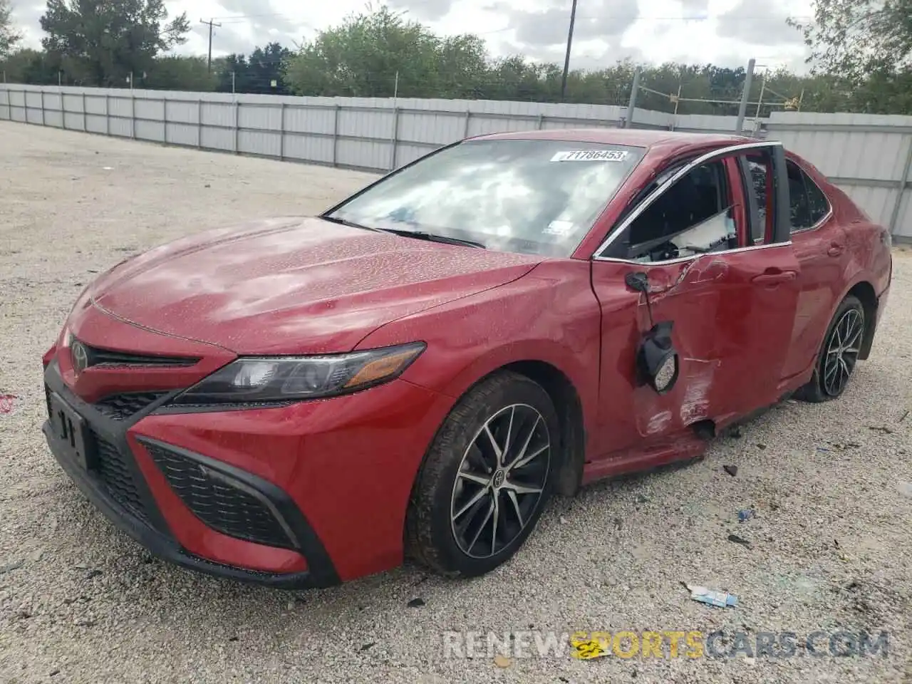 1 Photograph of a damaged car 4T1G11AKXPU155977 TOYOTA CAMRY 2023