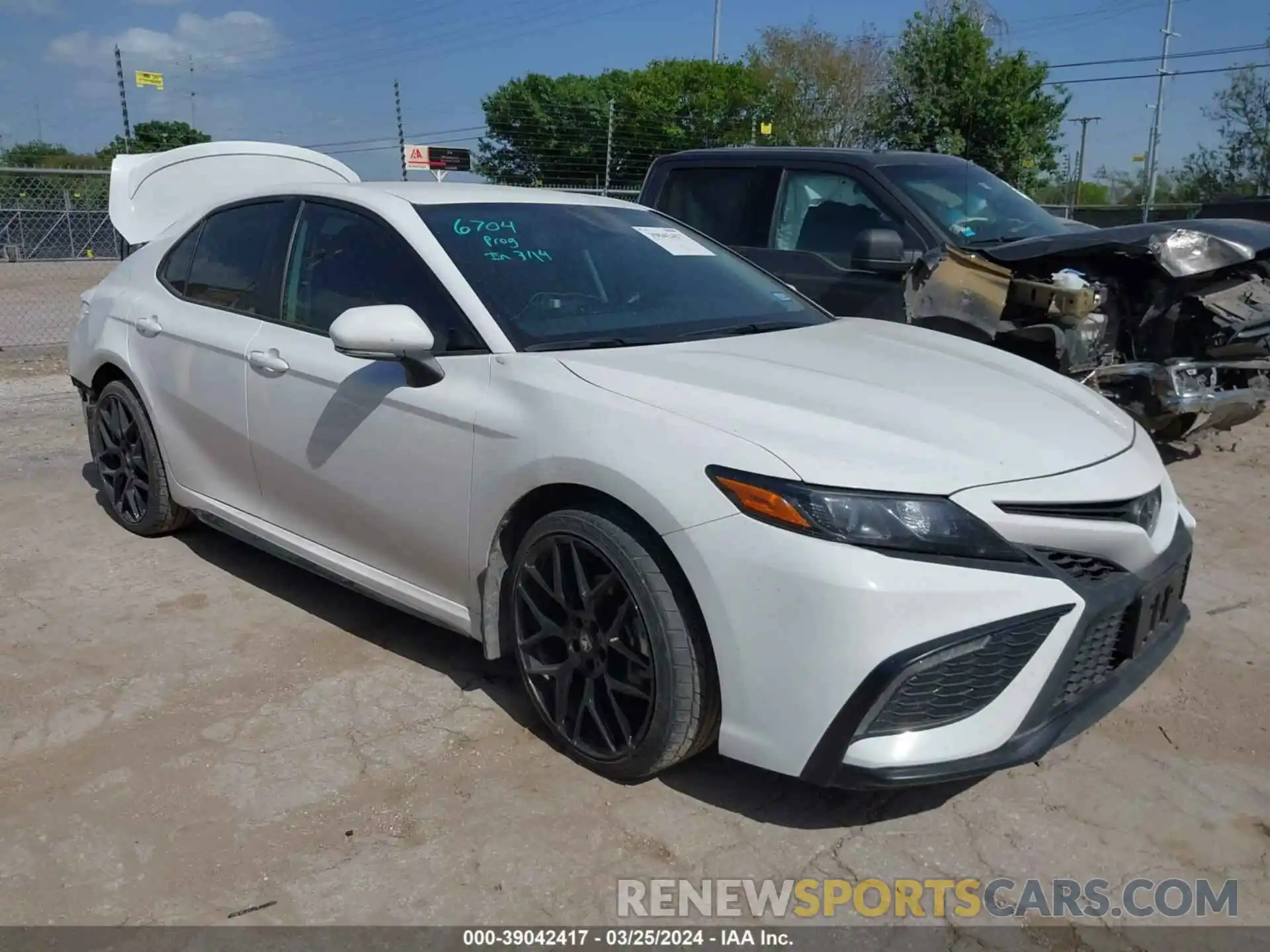 1 Photograph of a damaged car 4T1G11AKXPU777057 TOYOTA CAMRY 2023