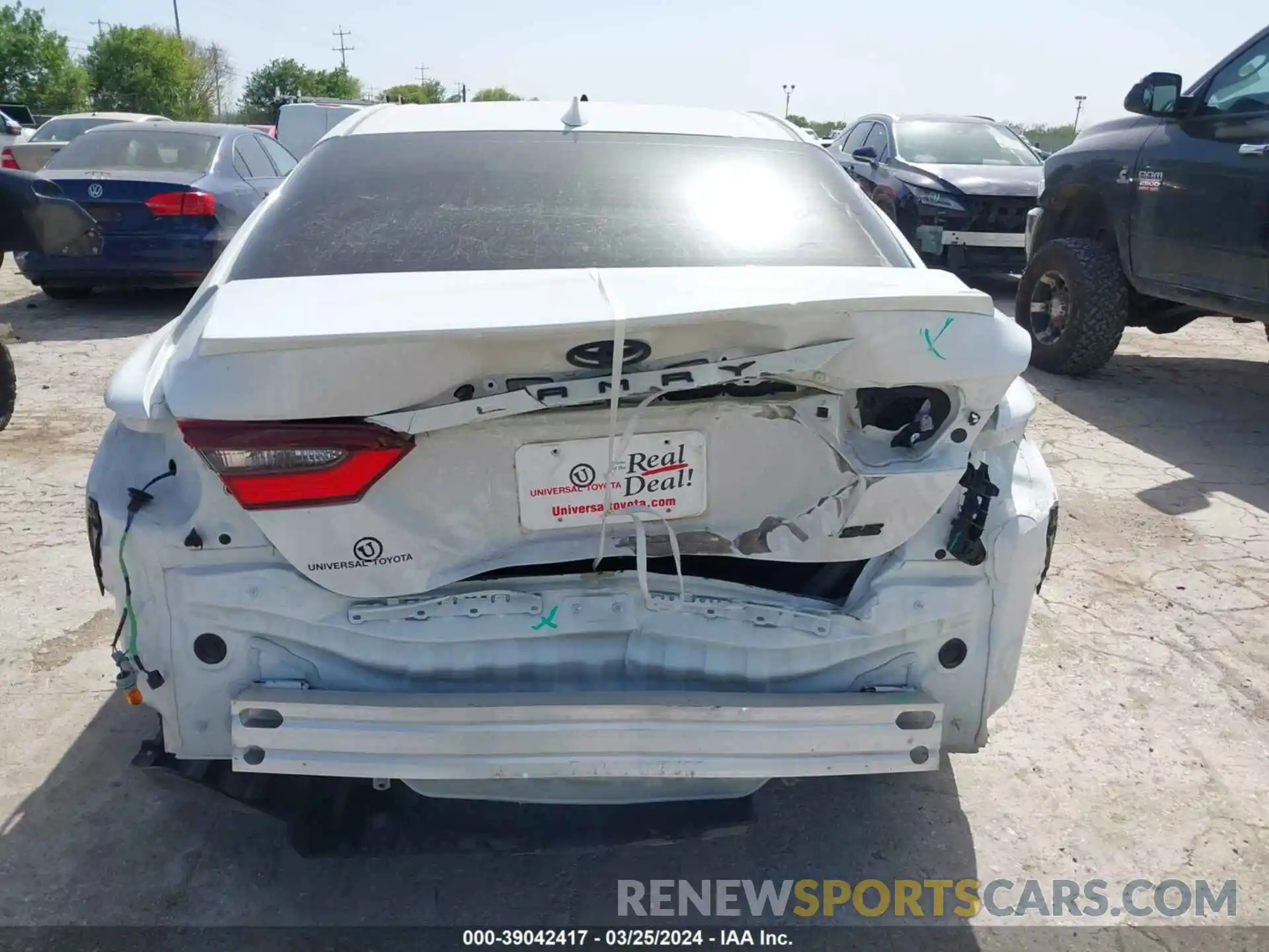 17 Photograph of a damaged car 4T1G11AKXPU777057 TOYOTA CAMRY 2023