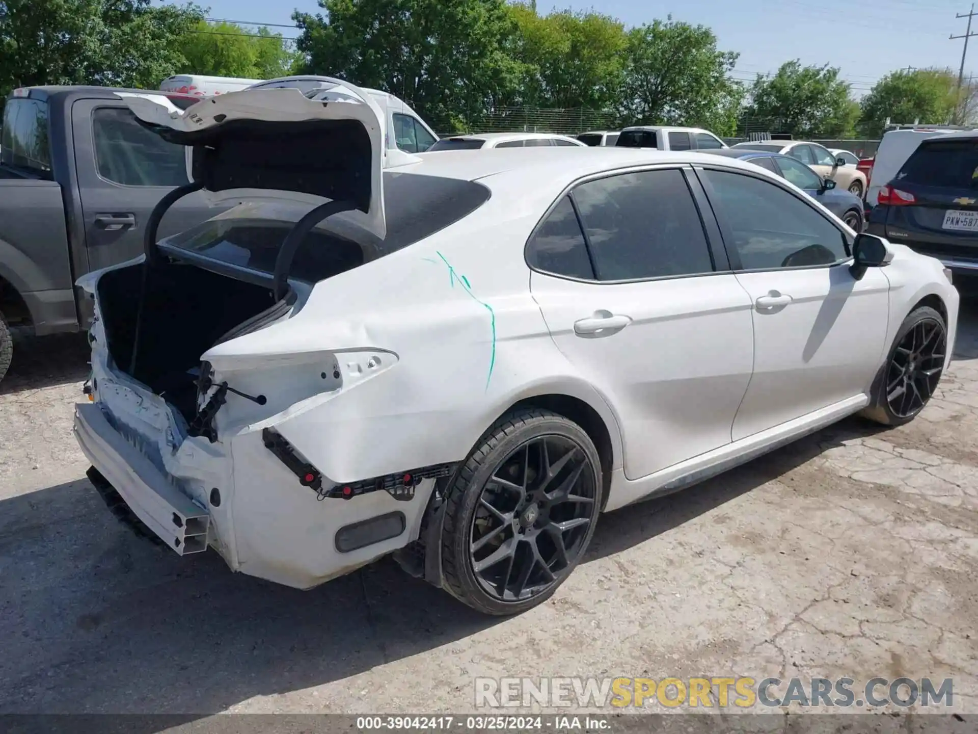 4 Photograph of a damaged car 4T1G11AKXPU777057 TOYOTA CAMRY 2023