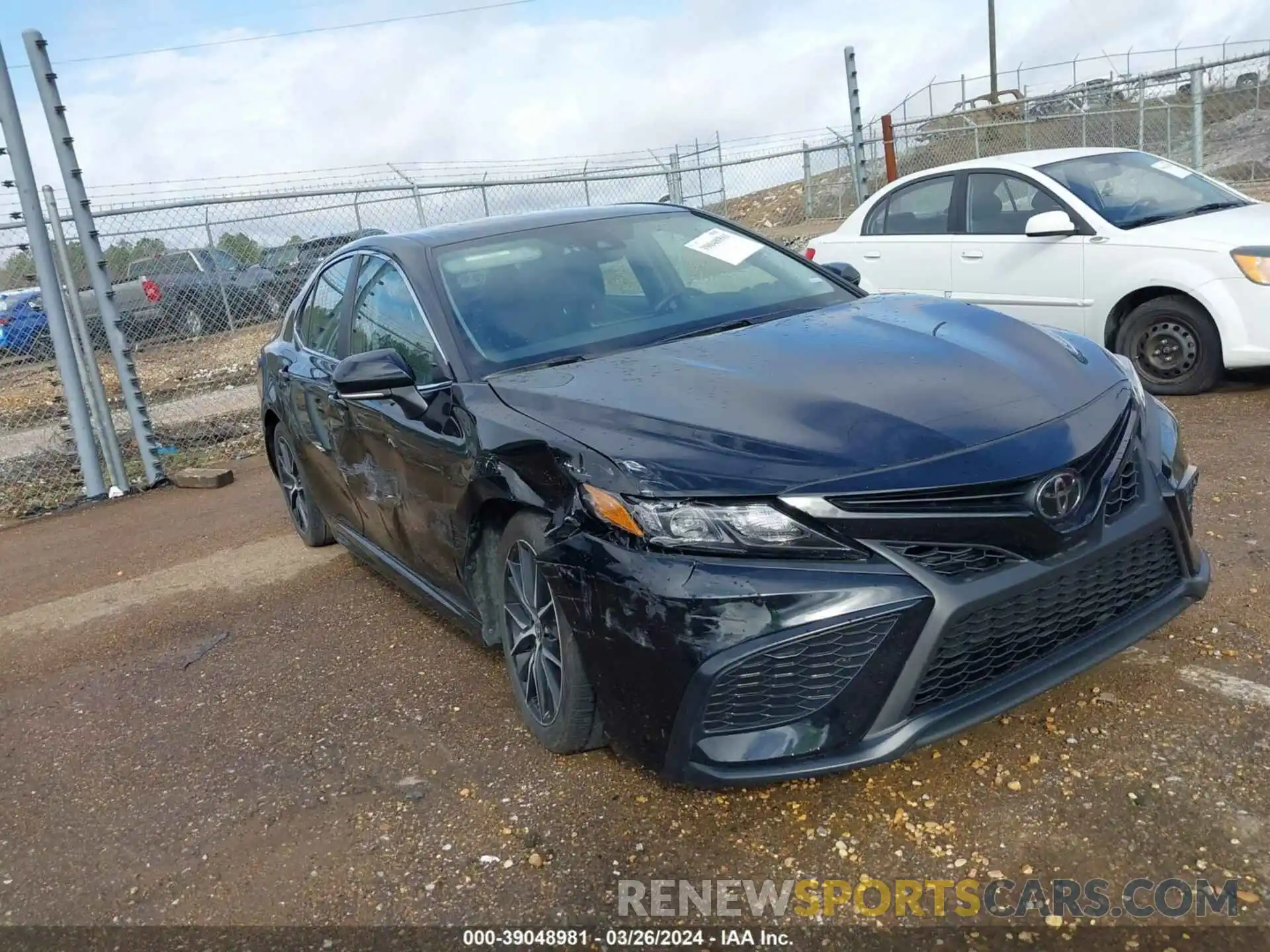 1 Photograph of a damaged car 4T1G11AKXPU839170 TOYOTA CAMRY 2023