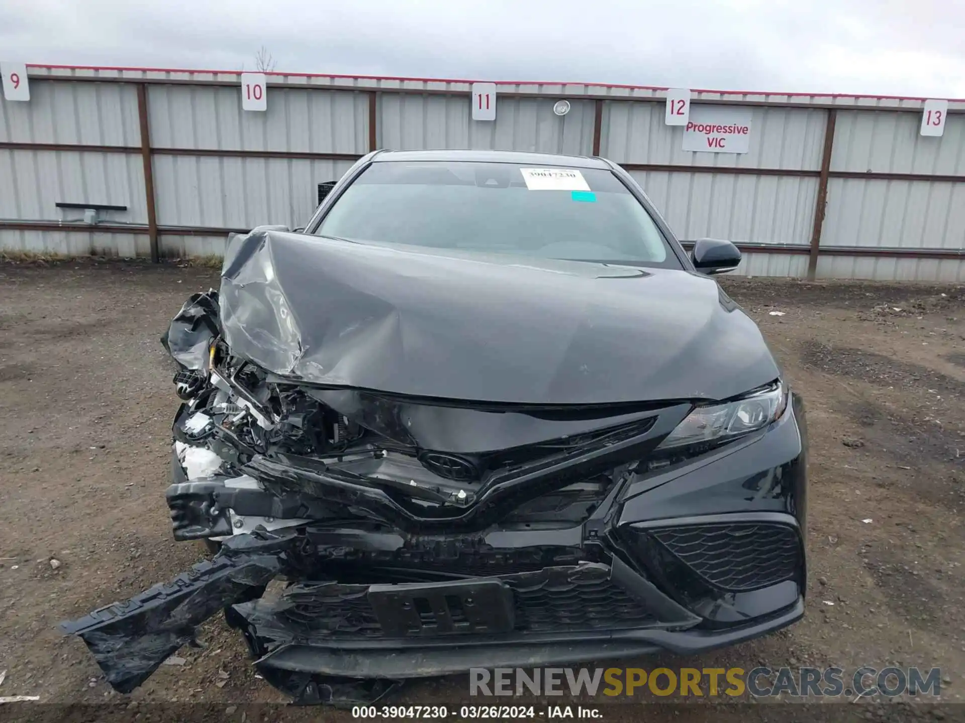 12 Photograph of a damaged car 4T1G11BK7PU075275 TOYOTA CAMRY 2023