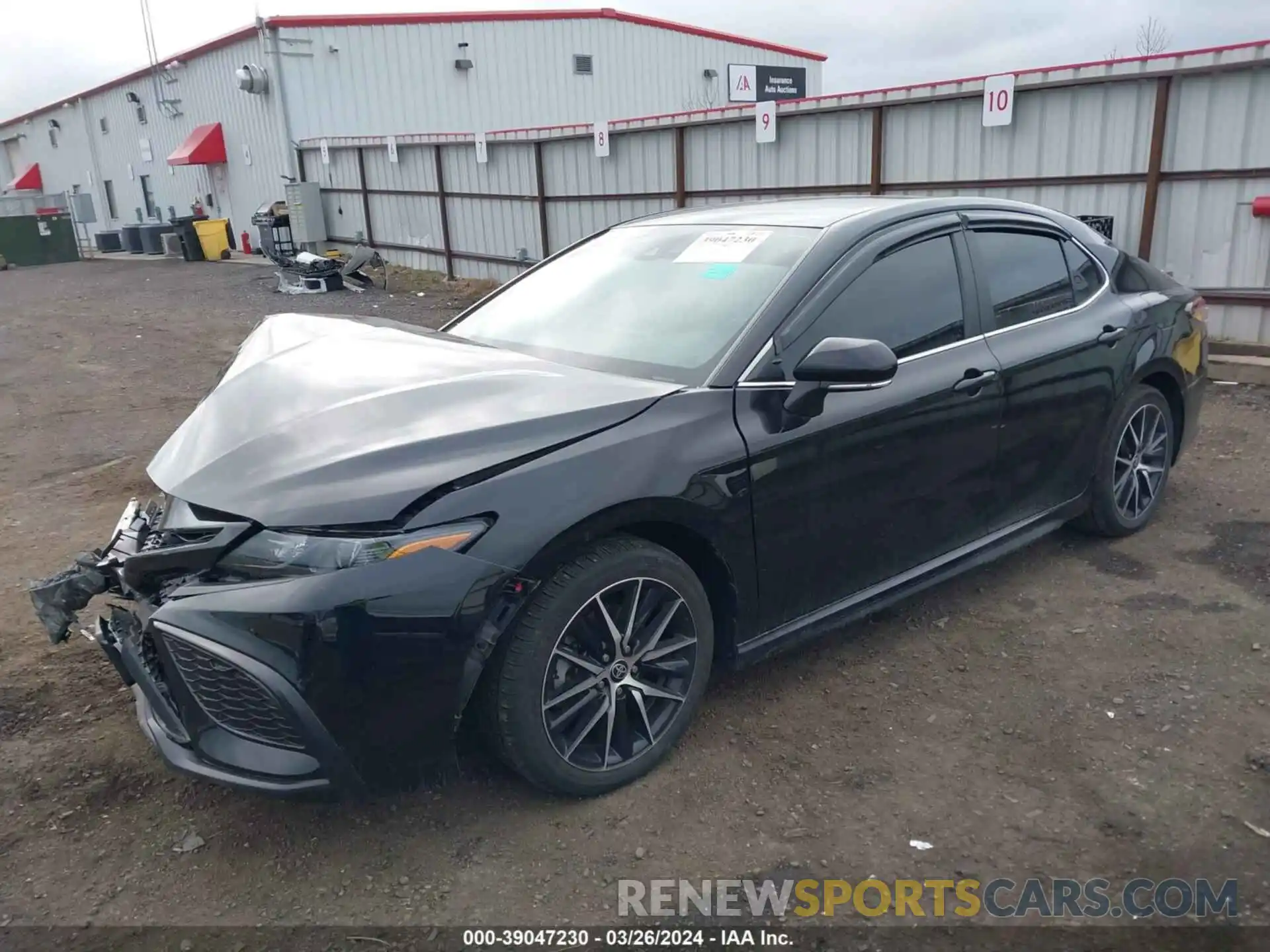 2 Photograph of a damaged car 4T1G11BK7PU075275 TOYOTA CAMRY 2023