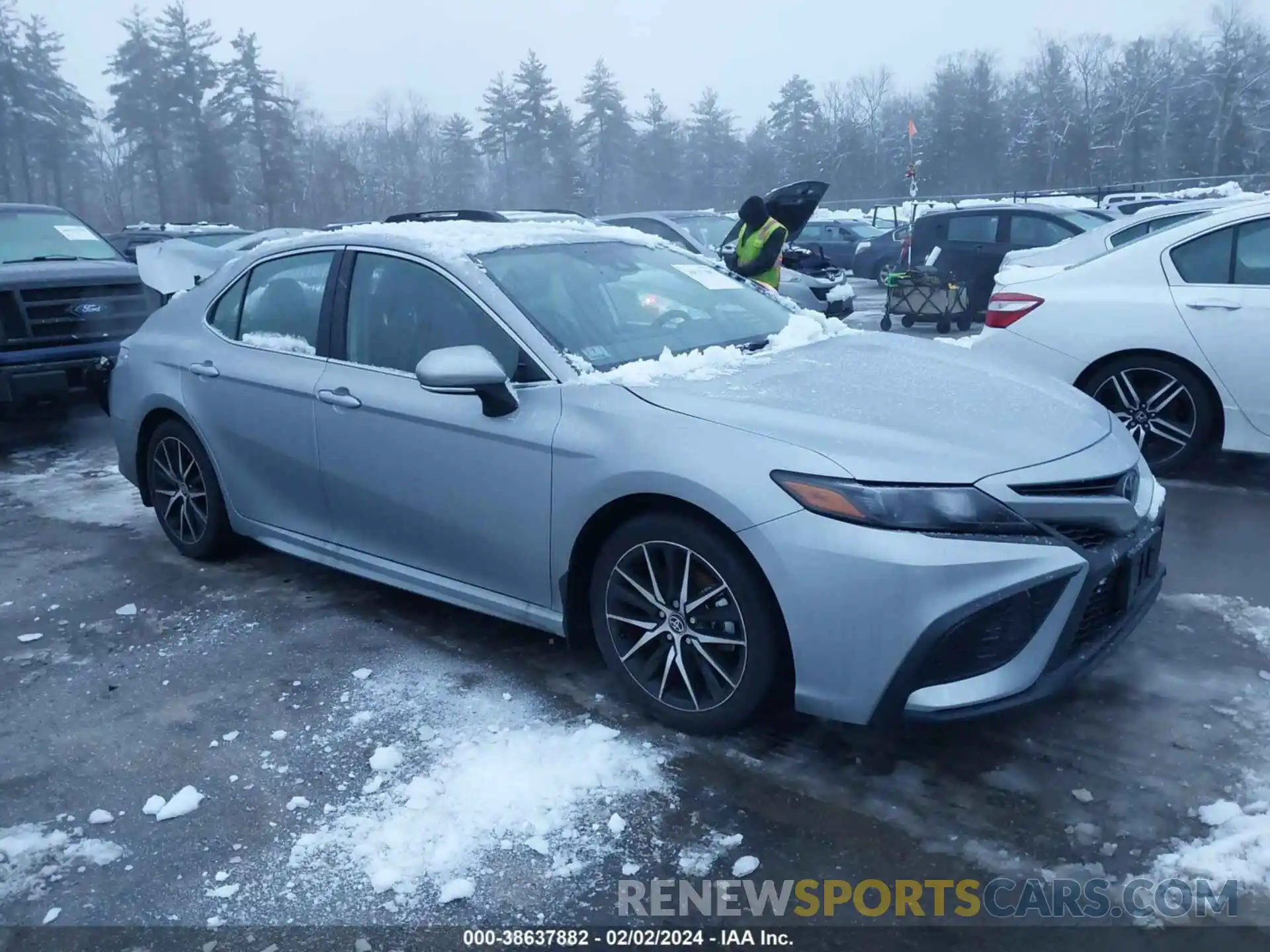 1 Photograph of a damaged car 4T1G11BK7PU106881 TOYOTA CAMRY 2023