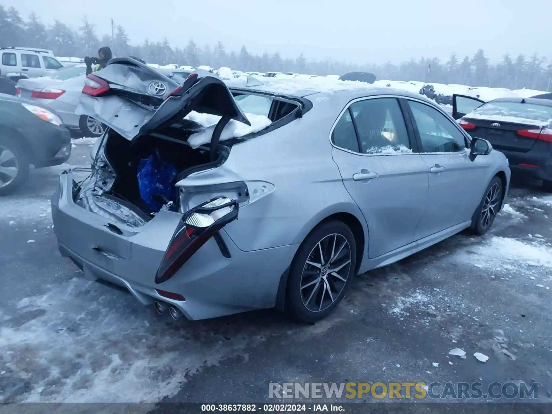 4 Photograph of a damaged car 4T1G11BK7PU106881 TOYOTA CAMRY 2023