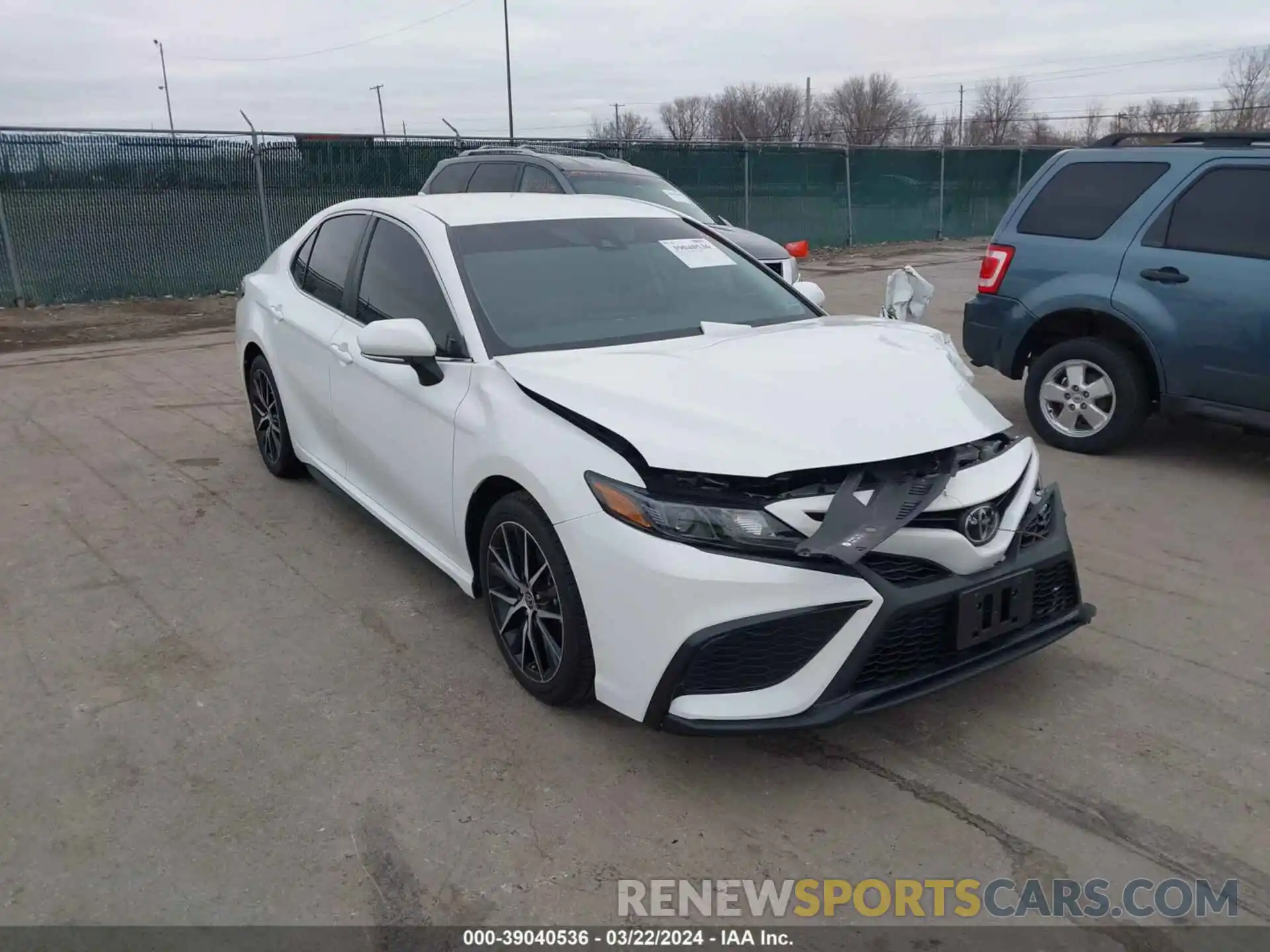 1 Photograph of a damaged car 4T1G11BKXPU085735 TOYOTA CAMRY 2023