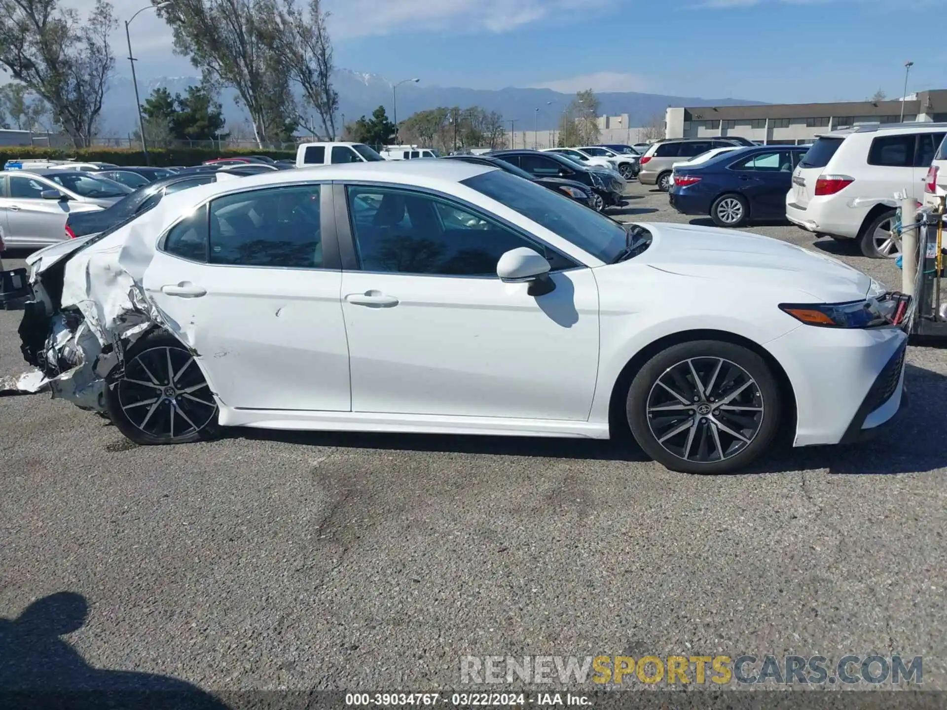 13 Photograph of a damaged car 4T1G31AK4PU609778 TOYOTA CAMRY 2023