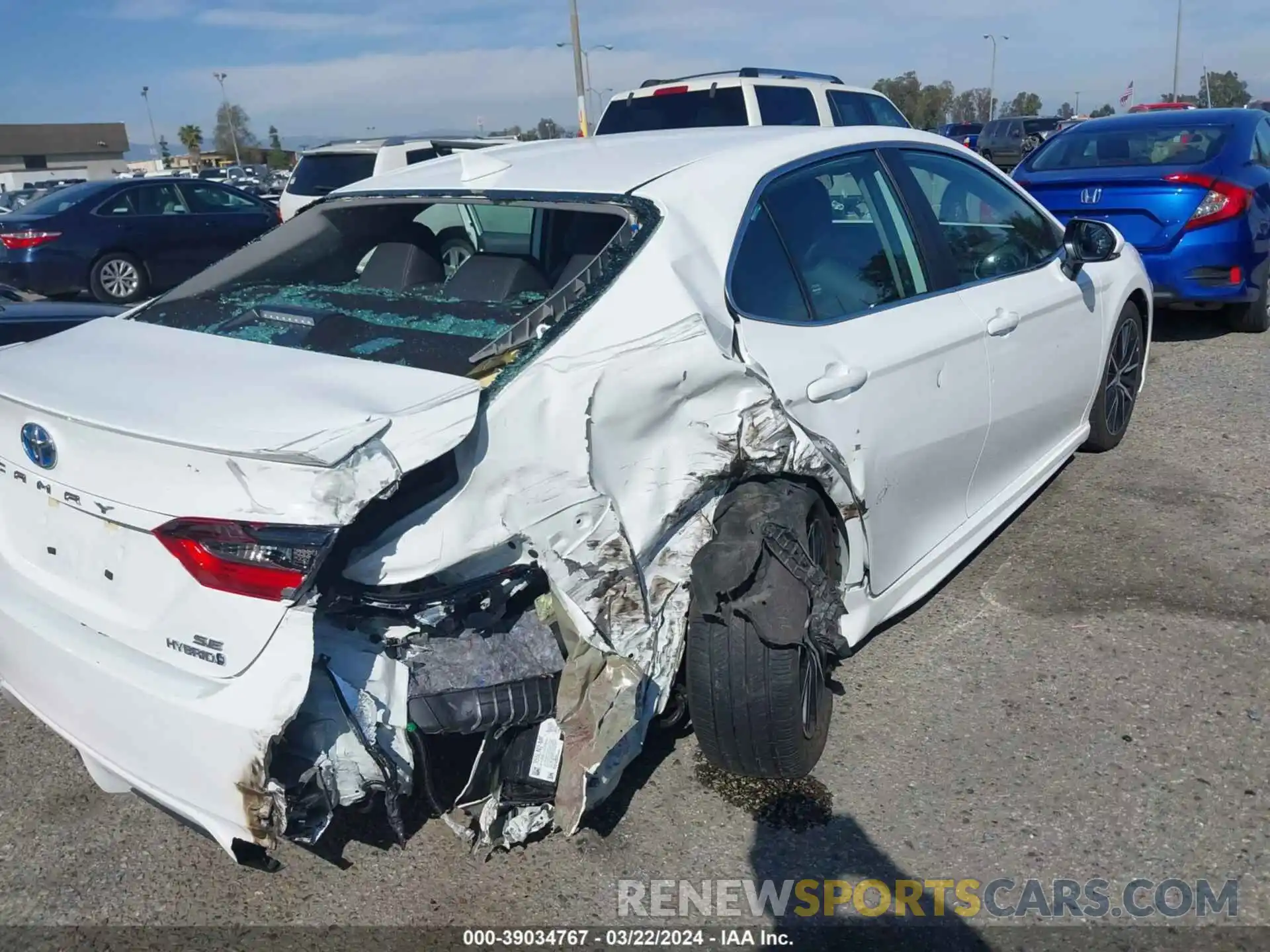 6 Photograph of a damaged car 4T1G31AK4PU609778 TOYOTA CAMRY 2023