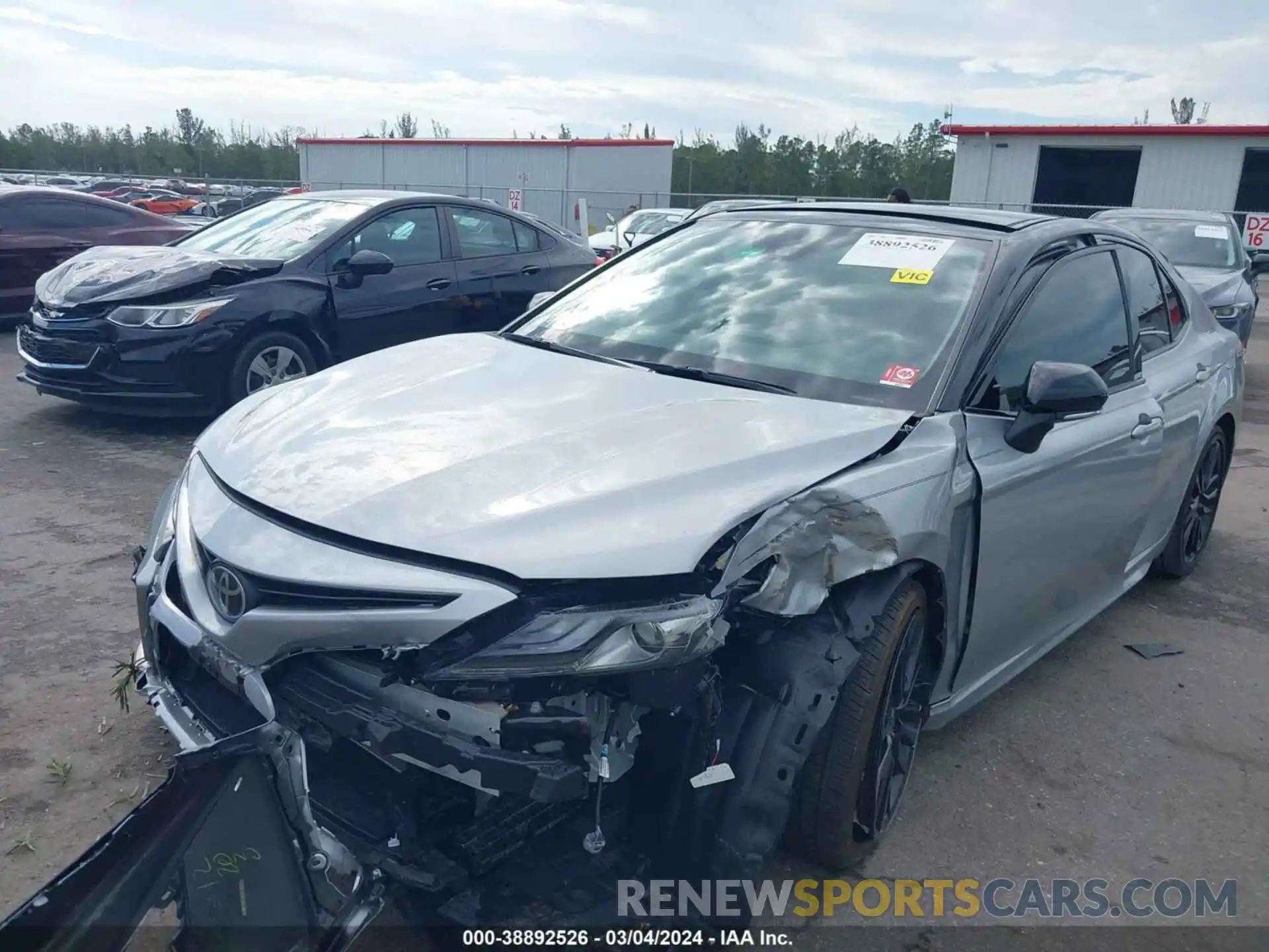 2 Photograph of a damaged car 4T1K61AK6PU077323 TOYOTA CAMRY 2023