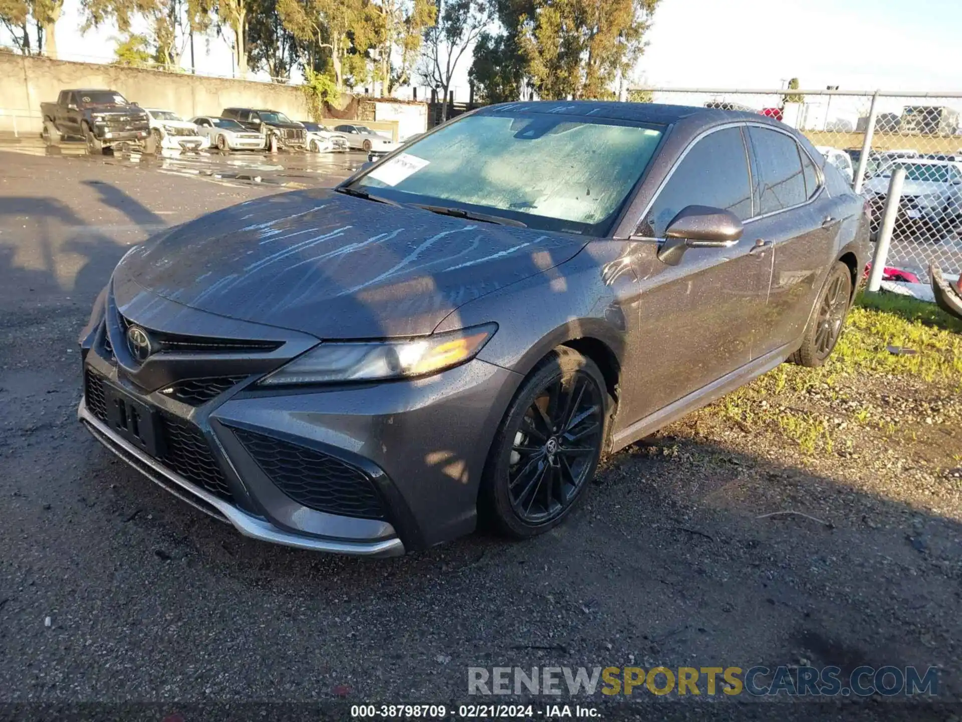 2 Photograph of a damaged car 4T1K61AK6PU738977 TOYOTA CAMRY 2023