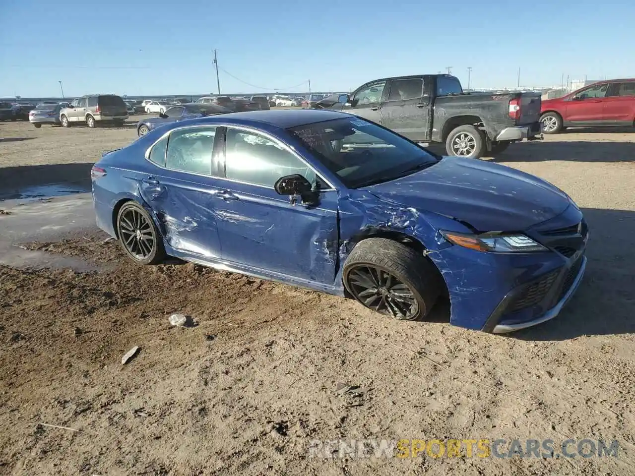 4 Photograph of a damaged car 4T1K61AK8PU086623 TOYOTA CAMRY 2023