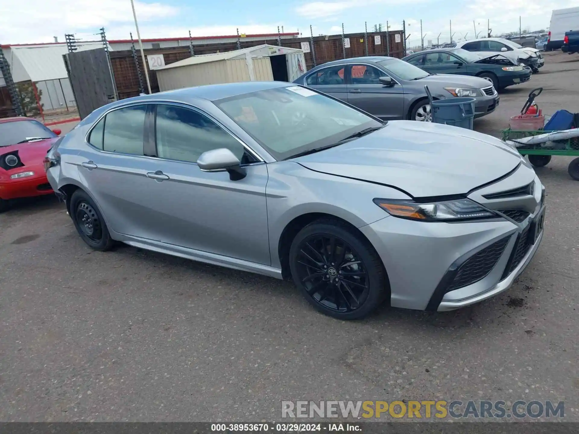 1 Photograph of a damaged car 4T1K61AK8PU172451 TOYOTA CAMRY 2023