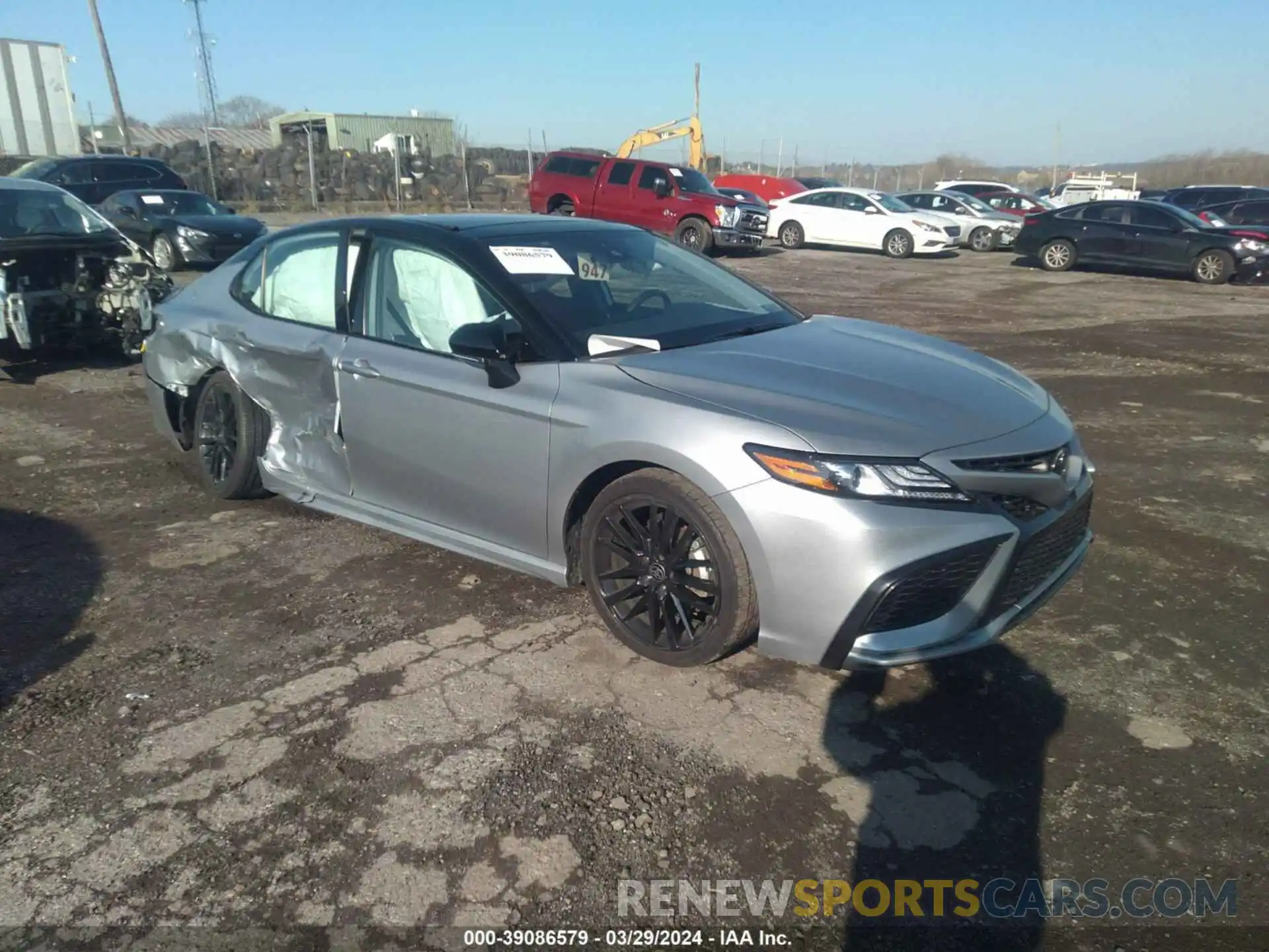 1 Photograph of a damaged car 4T1K61AK9PU120102 TOYOTA CAMRY 2023