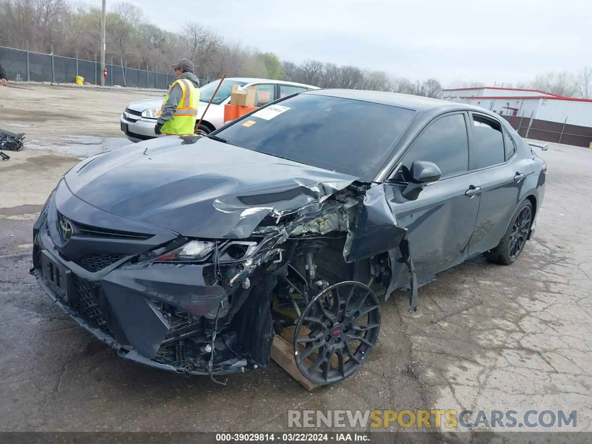 2 Photograph of a damaged car 4T1KZ1AK8PU077024 TOYOTA CAMRY 2023