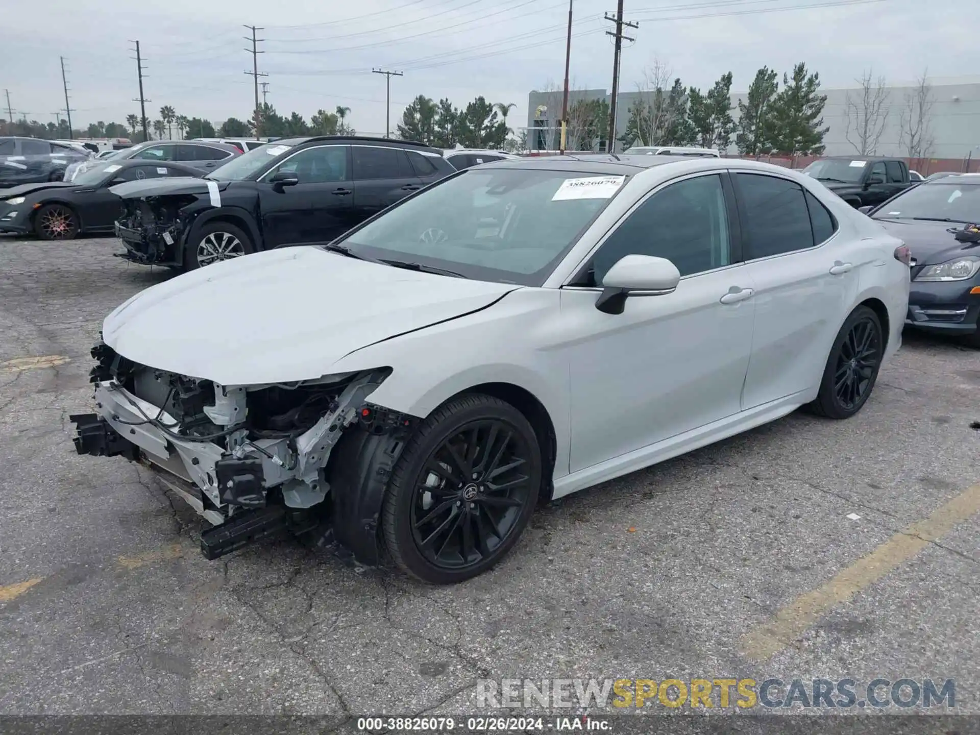 2 Photograph of a damaged car 4T1KZ1AK9PU081874 TOYOTA CAMRY 2023