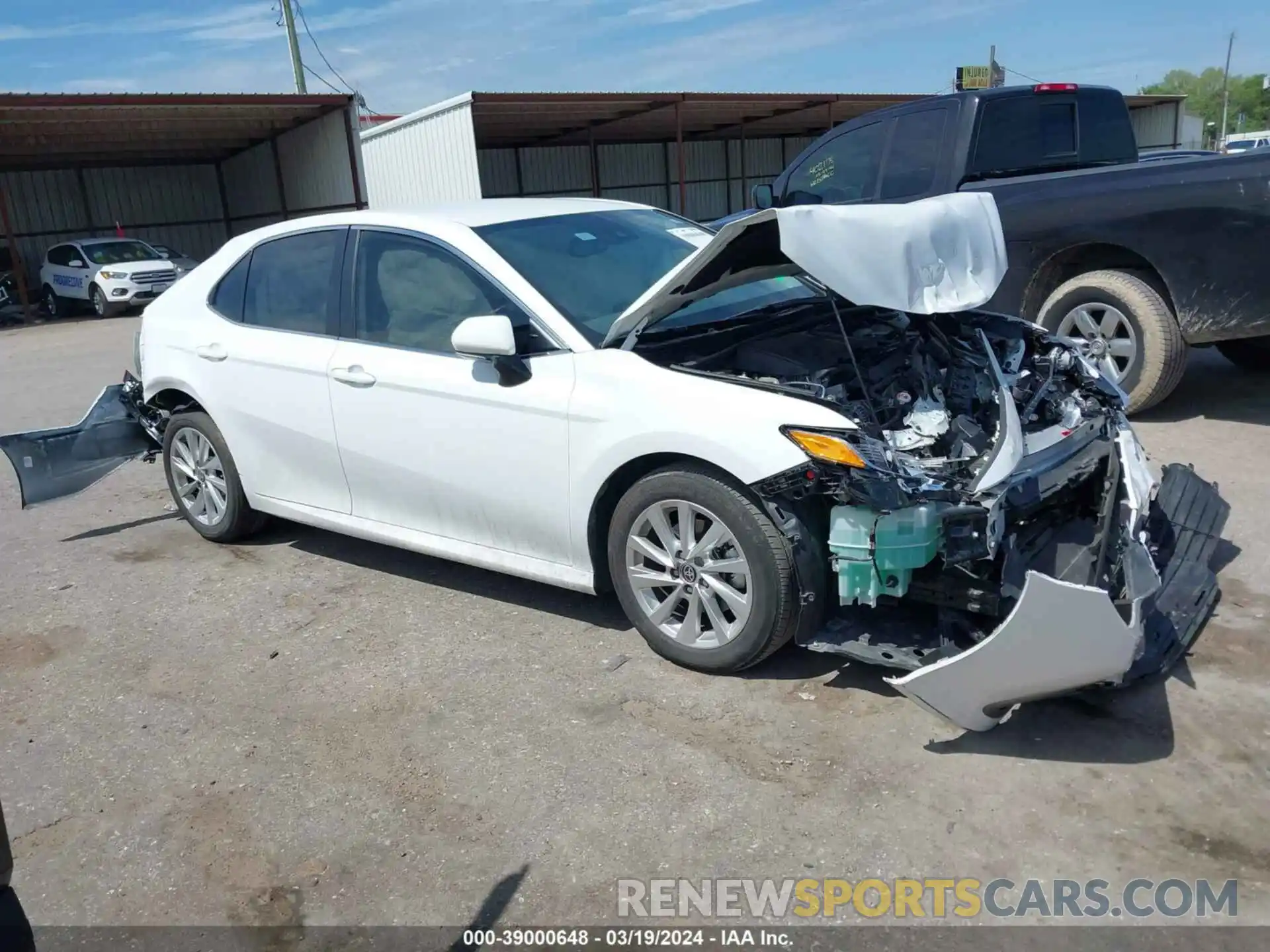 1 Photograph of a damaged car 4T1R11AK8PU807407 TOYOTA CAMRY 2023