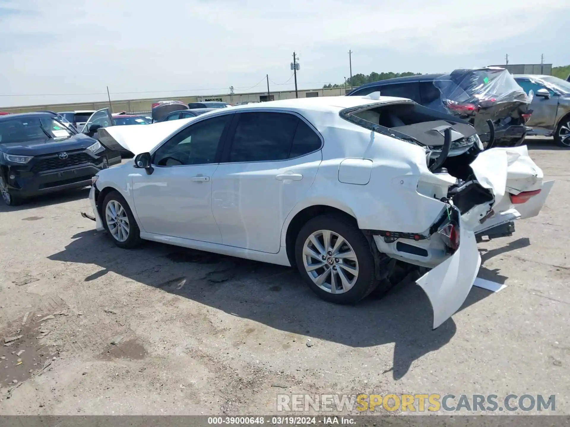 3 Photograph of a damaged car 4T1R11AK8PU807407 TOYOTA CAMRY 2023