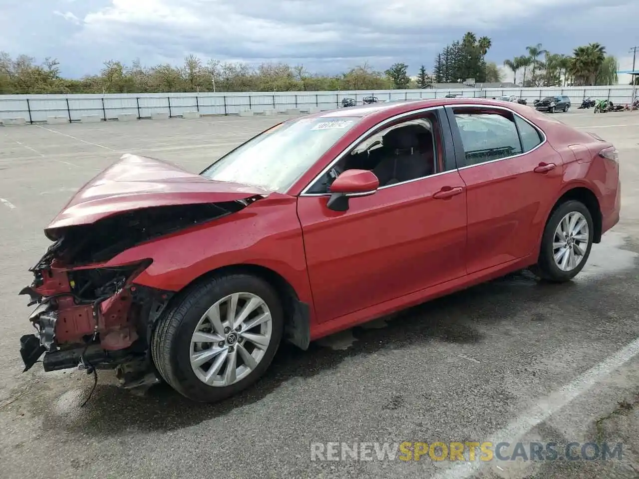 1 Photograph of a damaged car 4T1R11AK9PU137494 TOYOTA CAMRY 2023