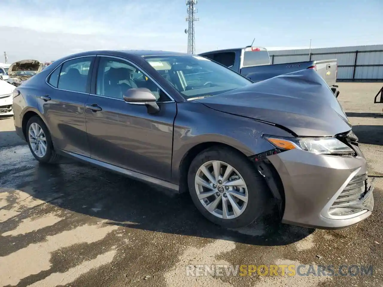 4 Photograph of a damaged car 4T1R11AK9PU734998 TOYOTA CAMRY 2023