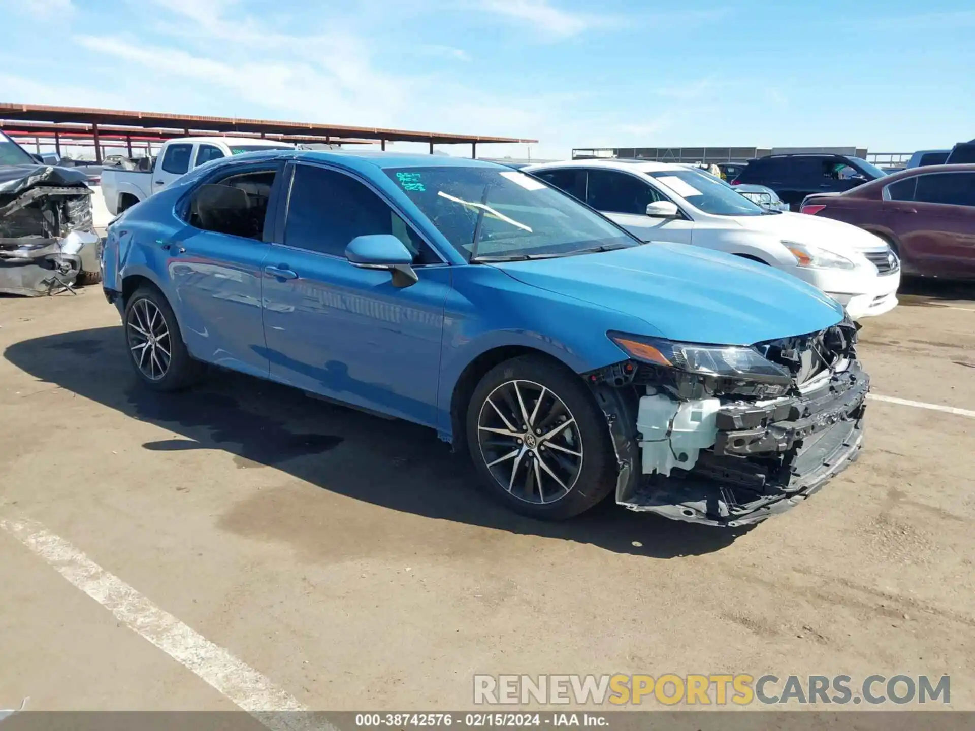 1 Photograph of a damaged car 4T1S11AK4PU145178 TOYOTA CAMRY 2023