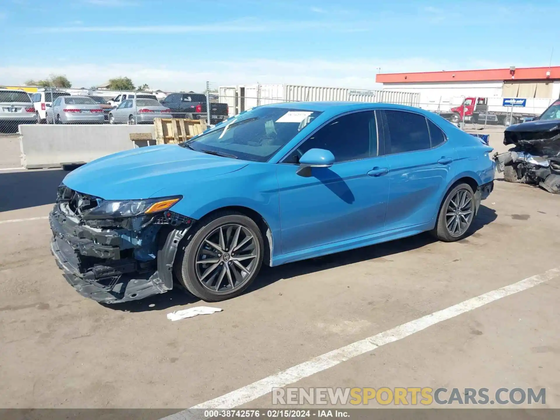 2 Photograph of a damaged car 4T1S11AK4PU145178 TOYOTA CAMRY 2023