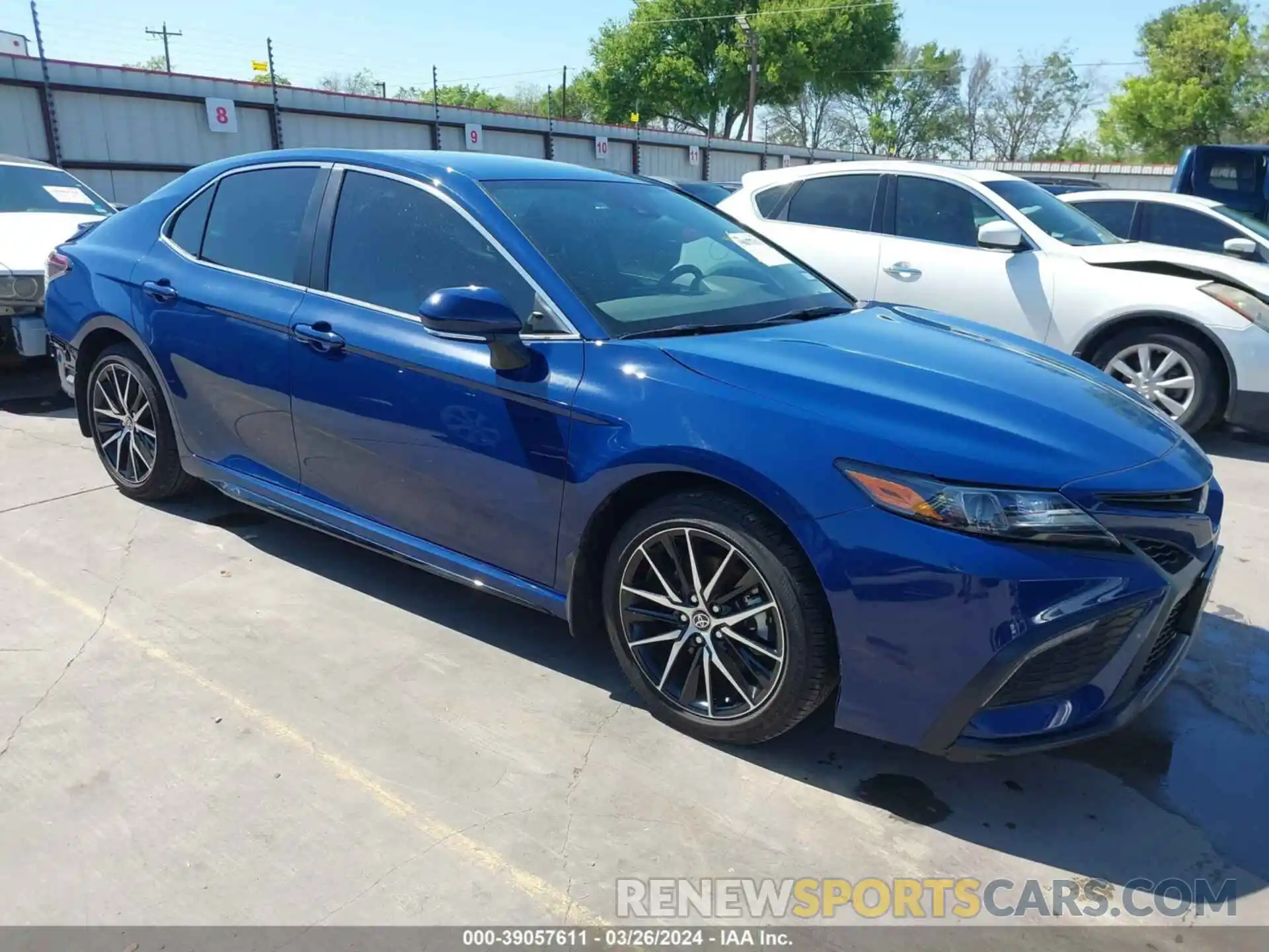 1 Photograph of a damaged car 4T1T11AK0PU172172 TOYOTA CAMRY 2023