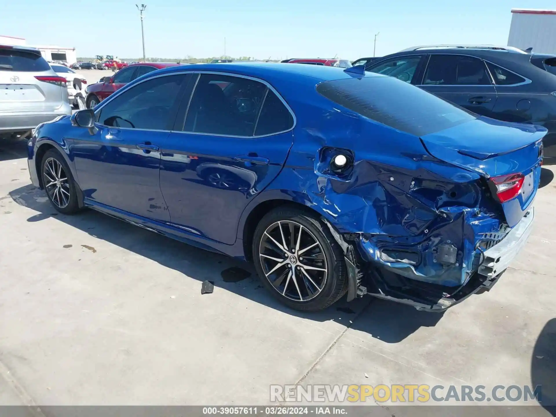 3 Photograph of a damaged car 4T1T11AK0PU172172 TOYOTA CAMRY 2023