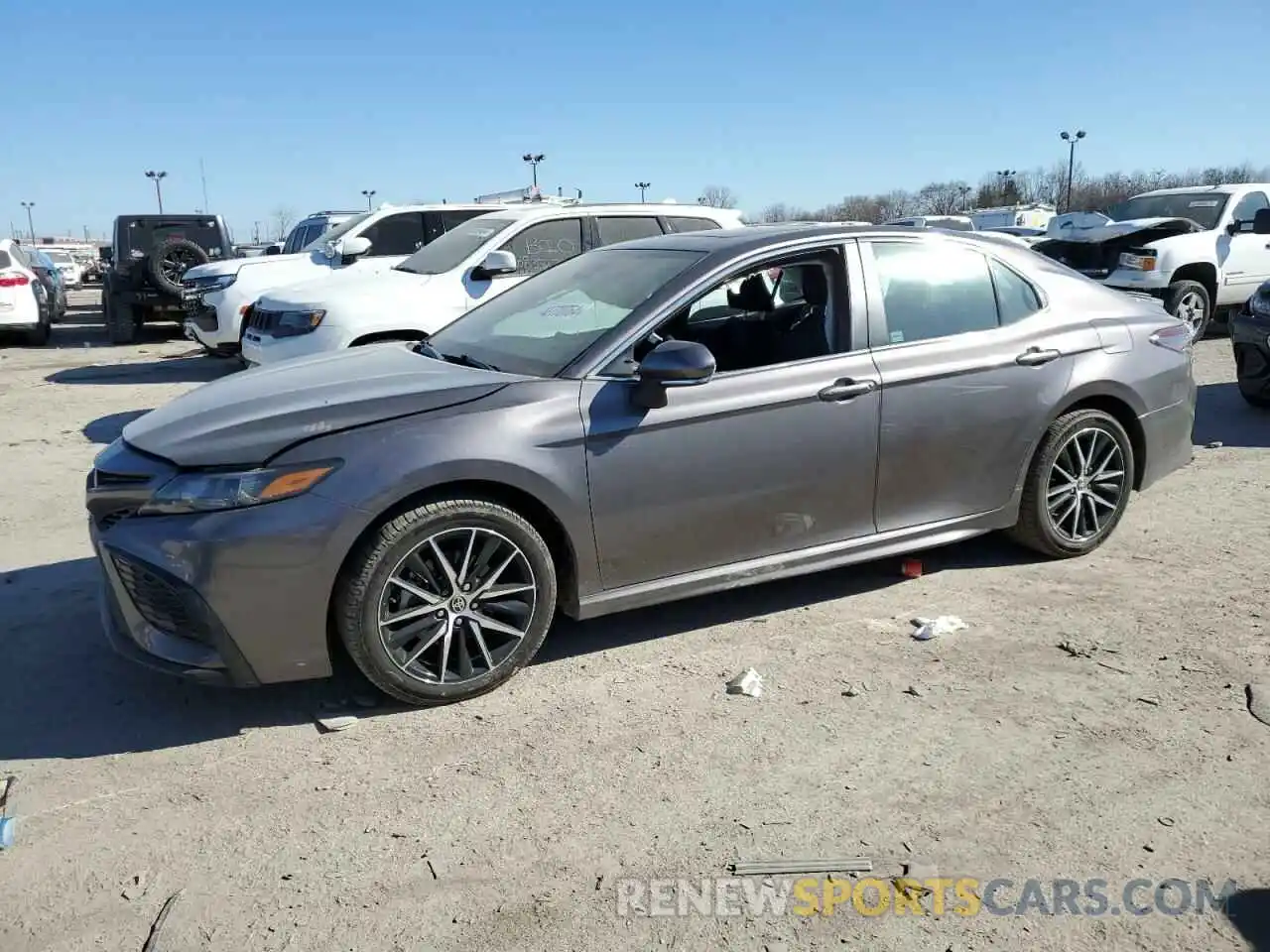 1 Photograph of a damaged car 4T1T11AK0PU767118 TOYOTA CAMRY 2023