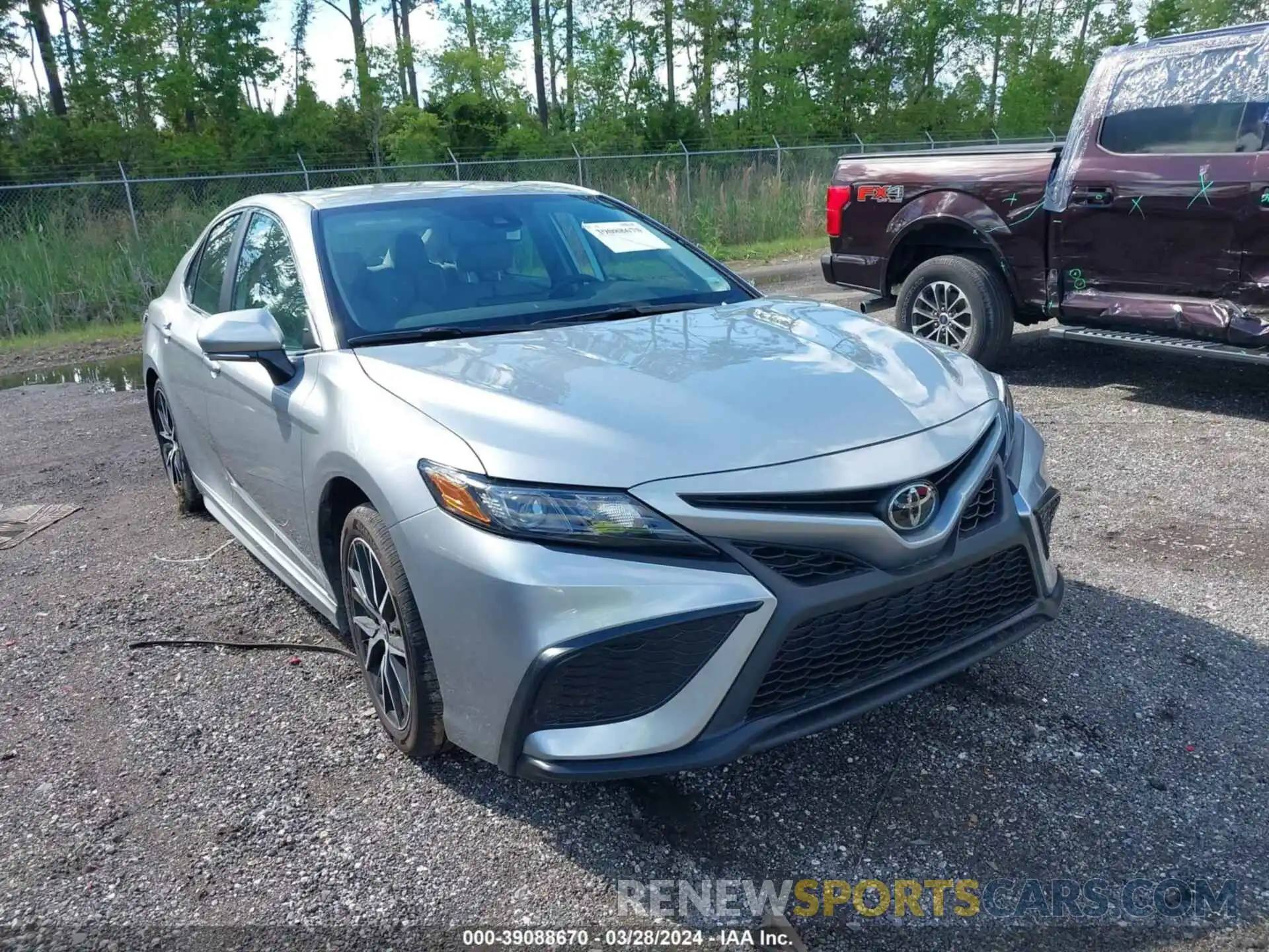 1 Photograph of a damaged car 4T1T11AK0PU835787 TOYOTA CAMRY 2023