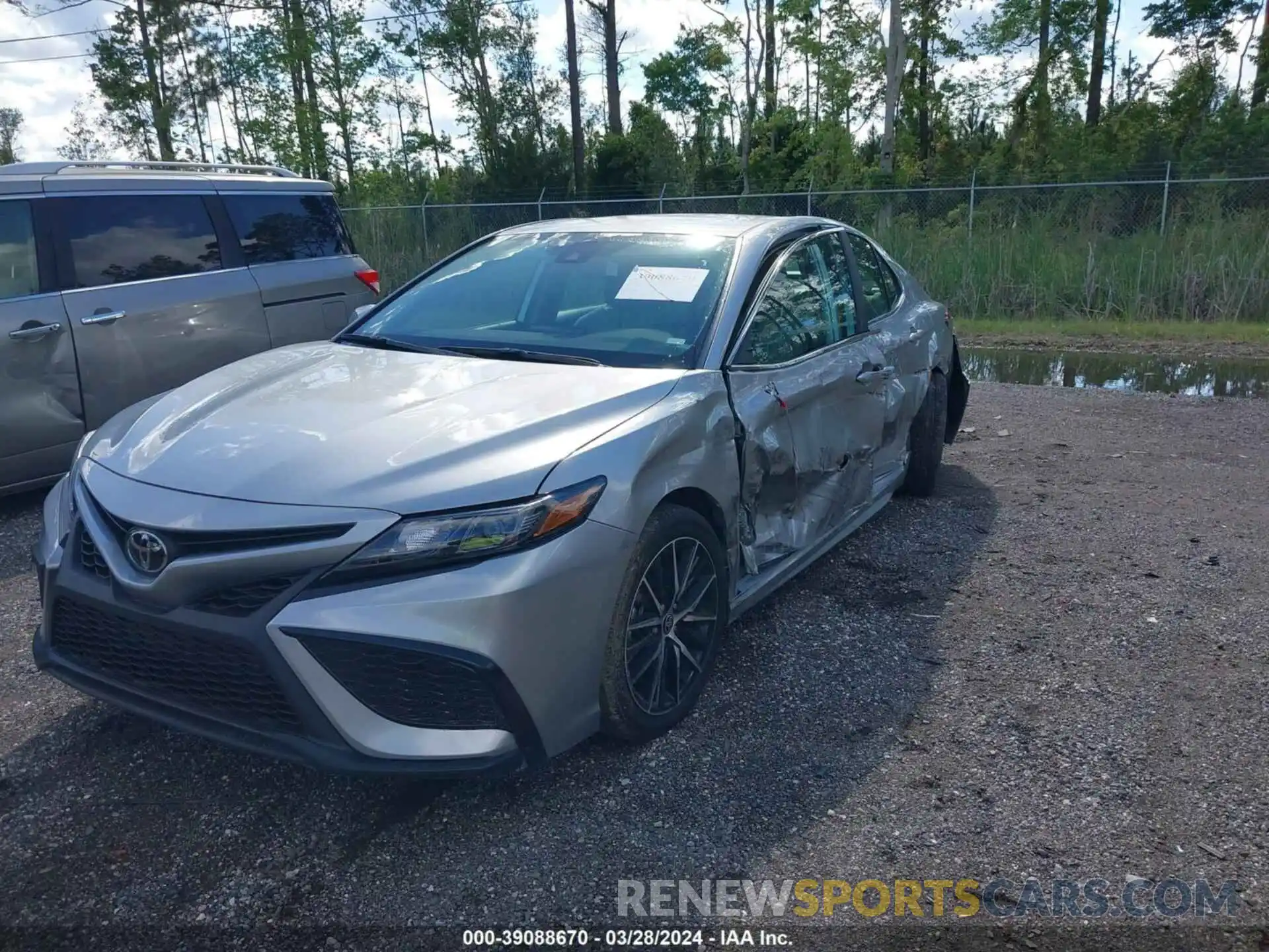 2 Photograph of a damaged car 4T1T11AK0PU835787 TOYOTA CAMRY 2023