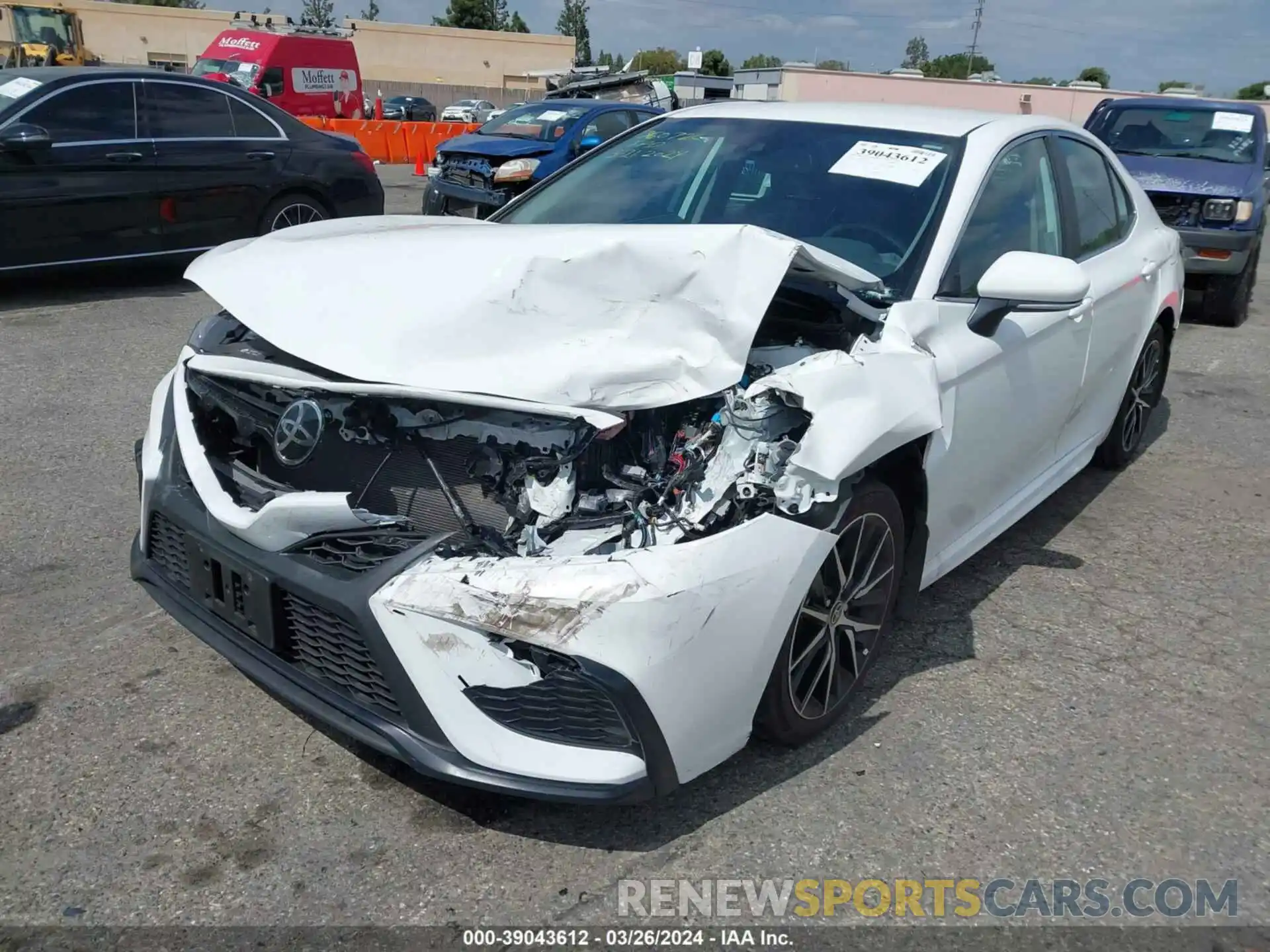 2 Photograph of a damaged car 4T1T11AK1PU807335 TOYOTA CAMRY 2023