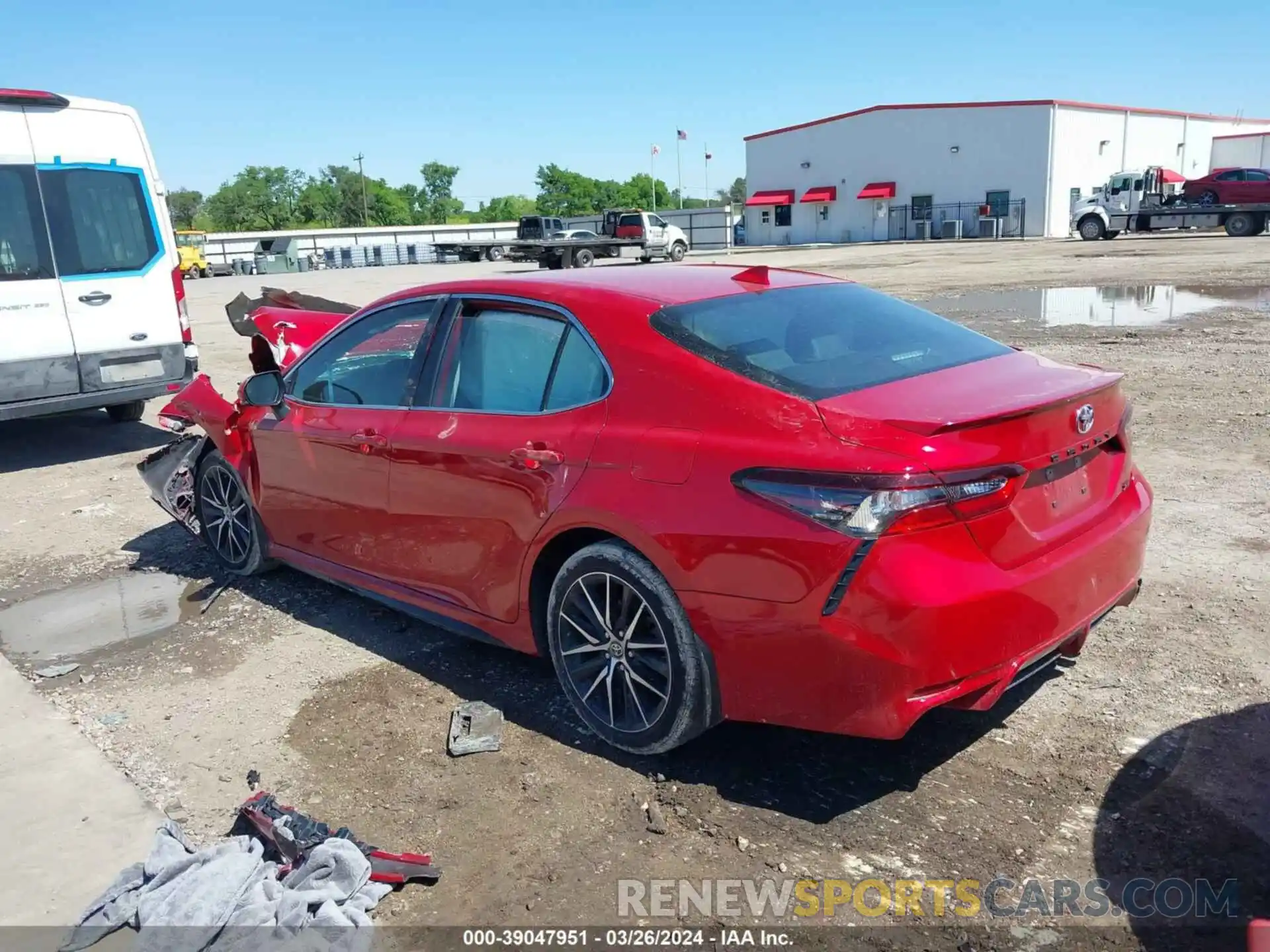 3 Photograph of a damaged car 4T1T11AK3PU160937 TOYOTA CAMRY 2023