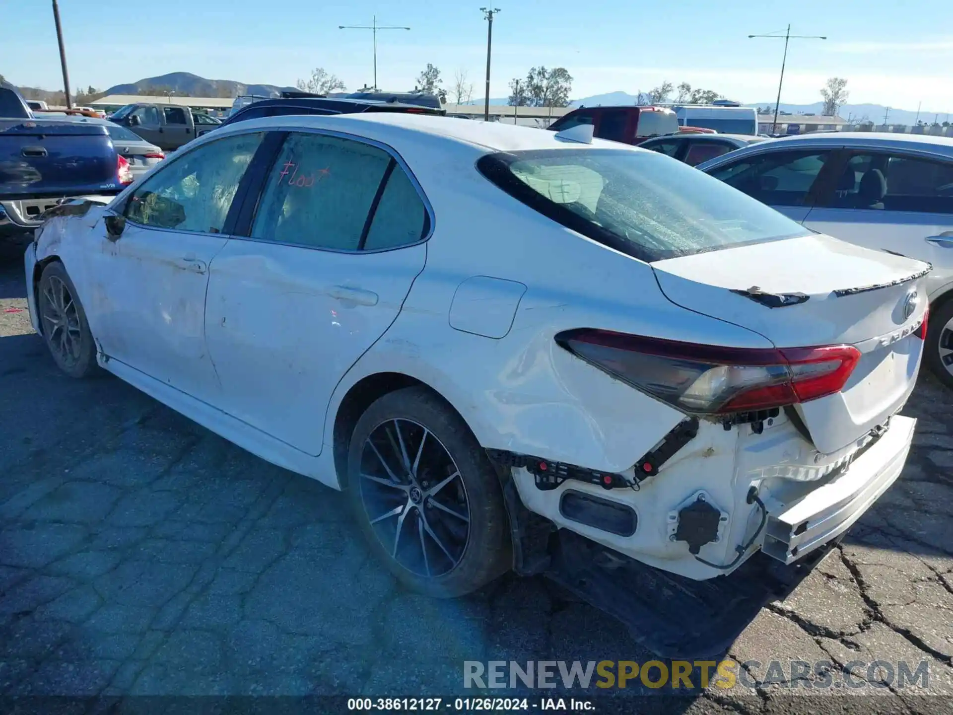 3 Photograph of a damaged car 4T1T11AK3PU742925 TOYOTA CAMRY 2023