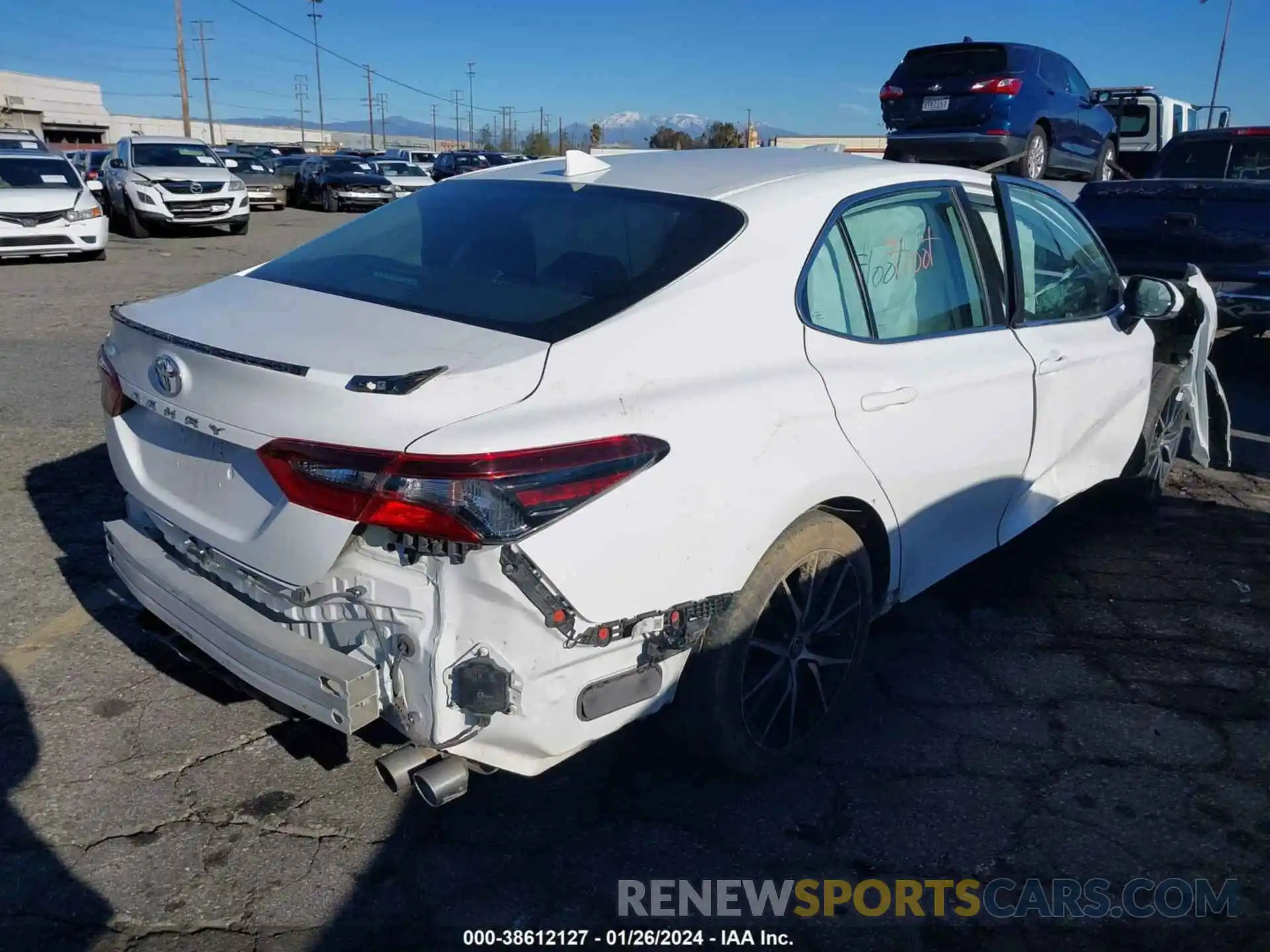 4 Photograph of a damaged car 4T1T11AK3PU742925 TOYOTA CAMRY 2023