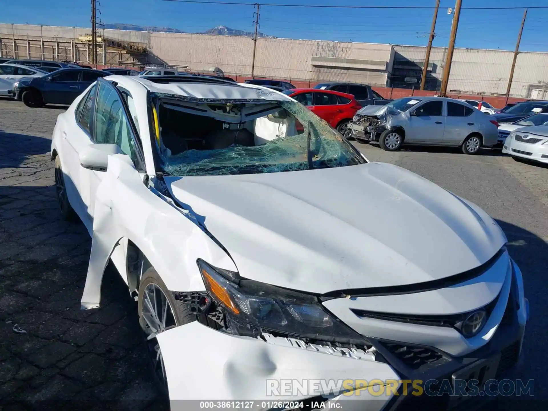 6 Photograph of a damaged car 4T1T11AK3PU742925 TOYOTA CAMRY 2023