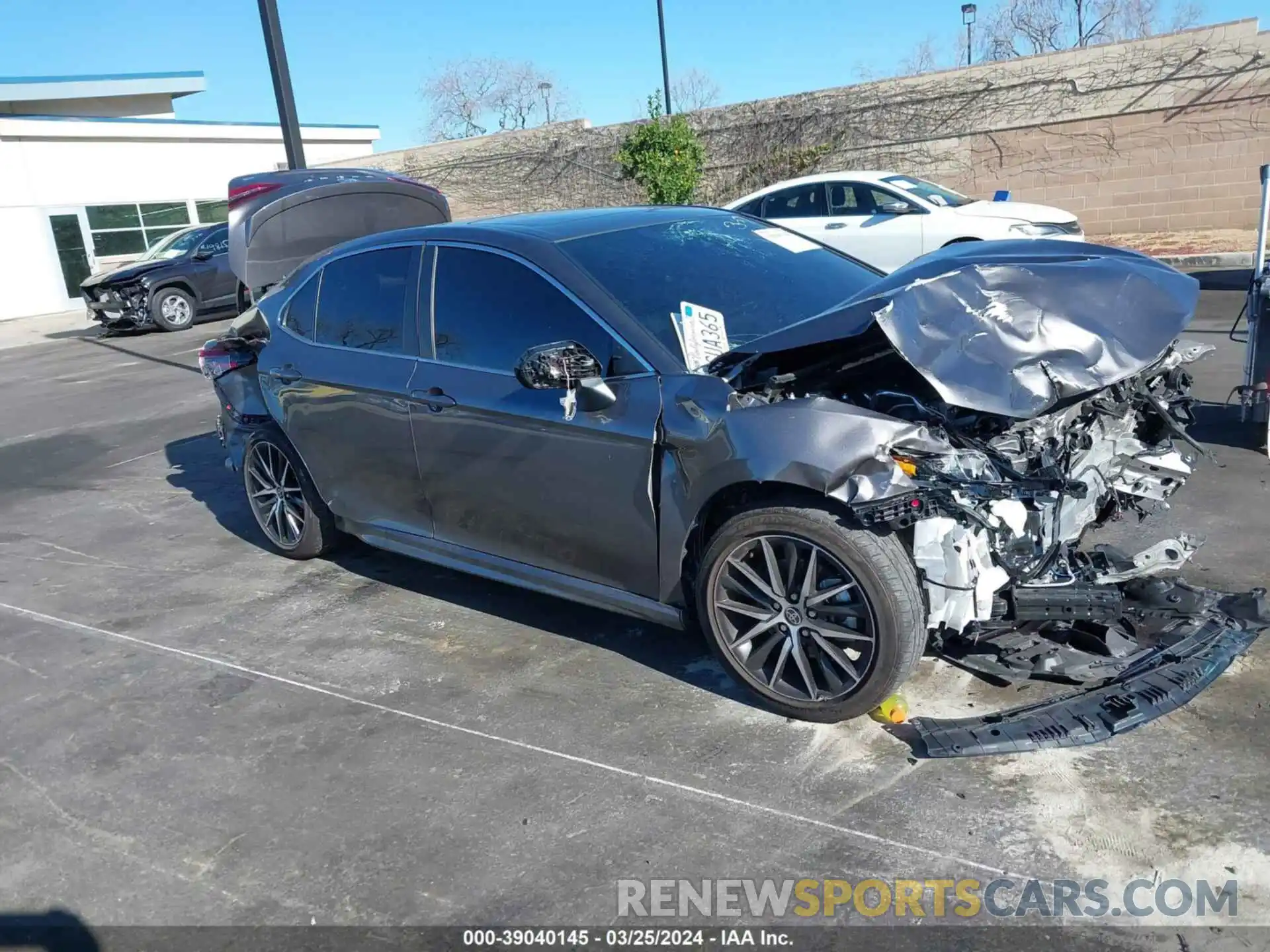 1 Photograph of a damaged car 4T1T11AK5PU166982 TOYOTA CAMRY 2023