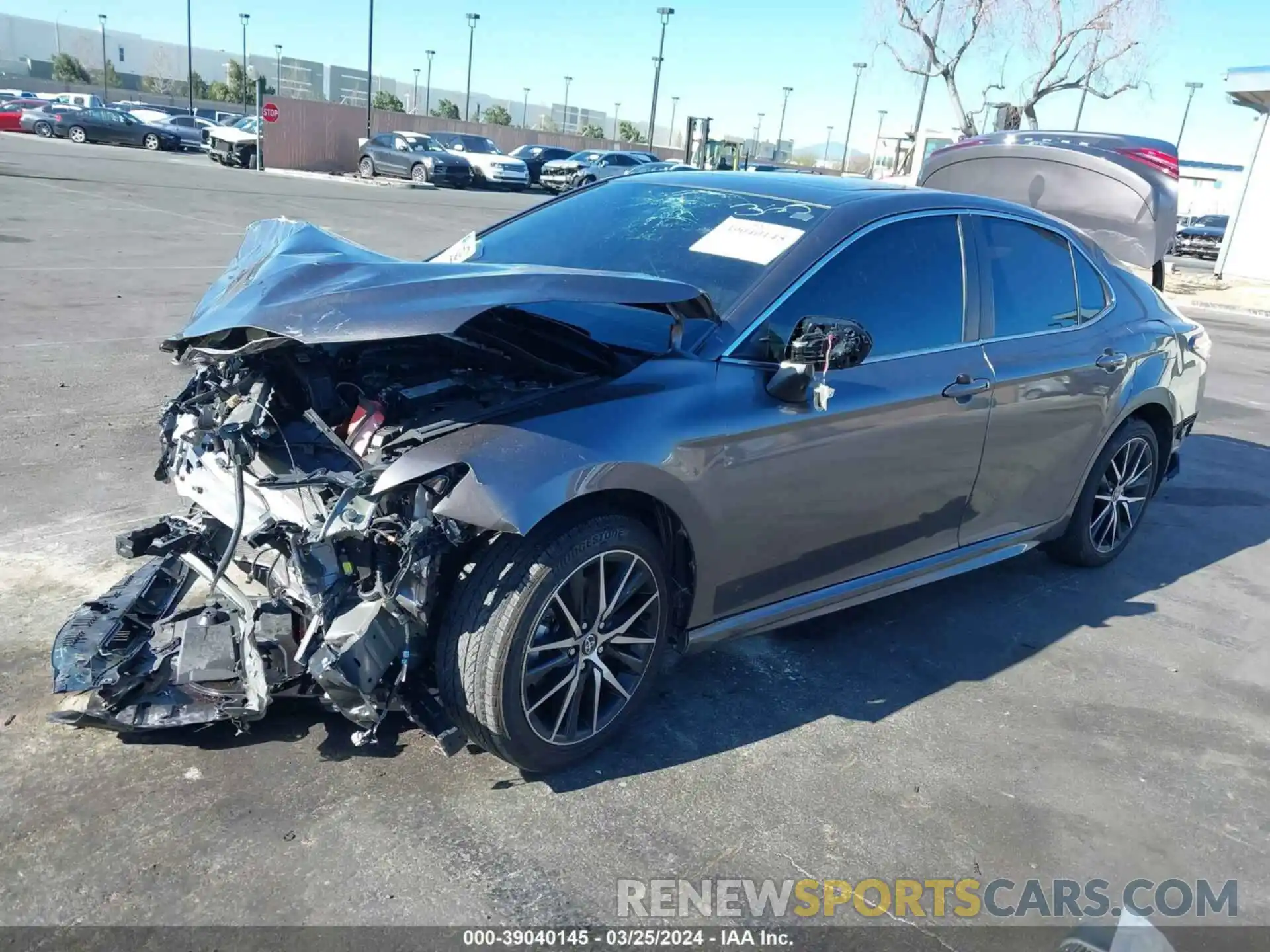 2 Photograph of a damaged car 4T1T11AK5PU166982 TOYOTA CAMRY 2023