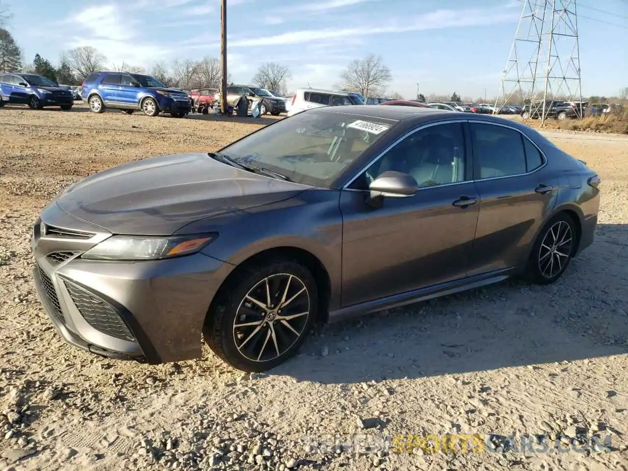 1 Photograph of a damaged car 4T1T11AK5PU780009 TOYOTA CAMRY 2023