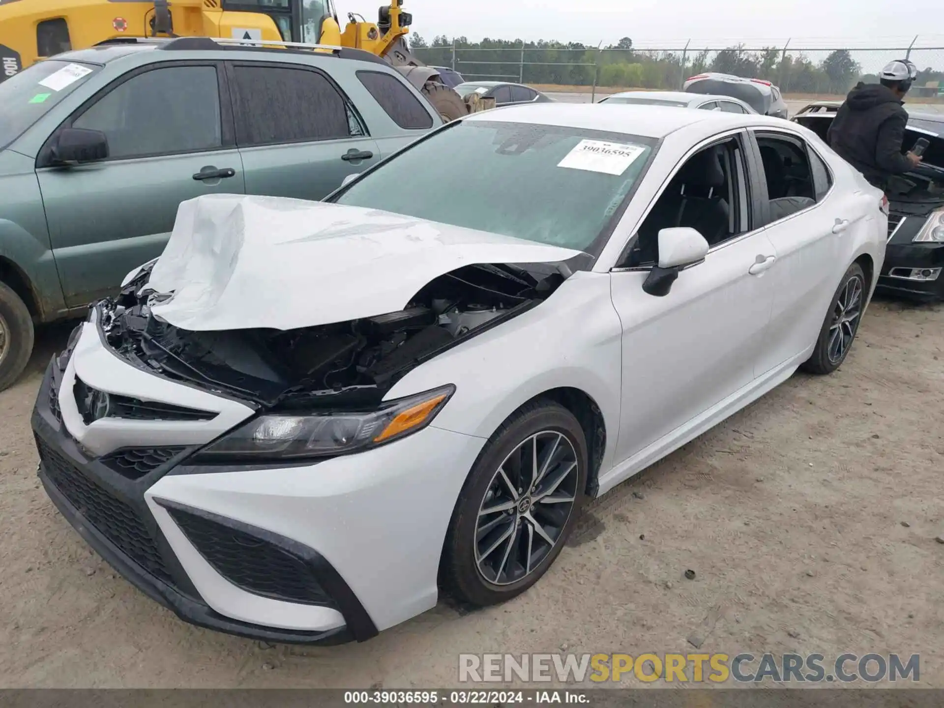 2 Photograph of a damaged car 4T1T11AK6PU135420 TOYOTA CAMRY 2023