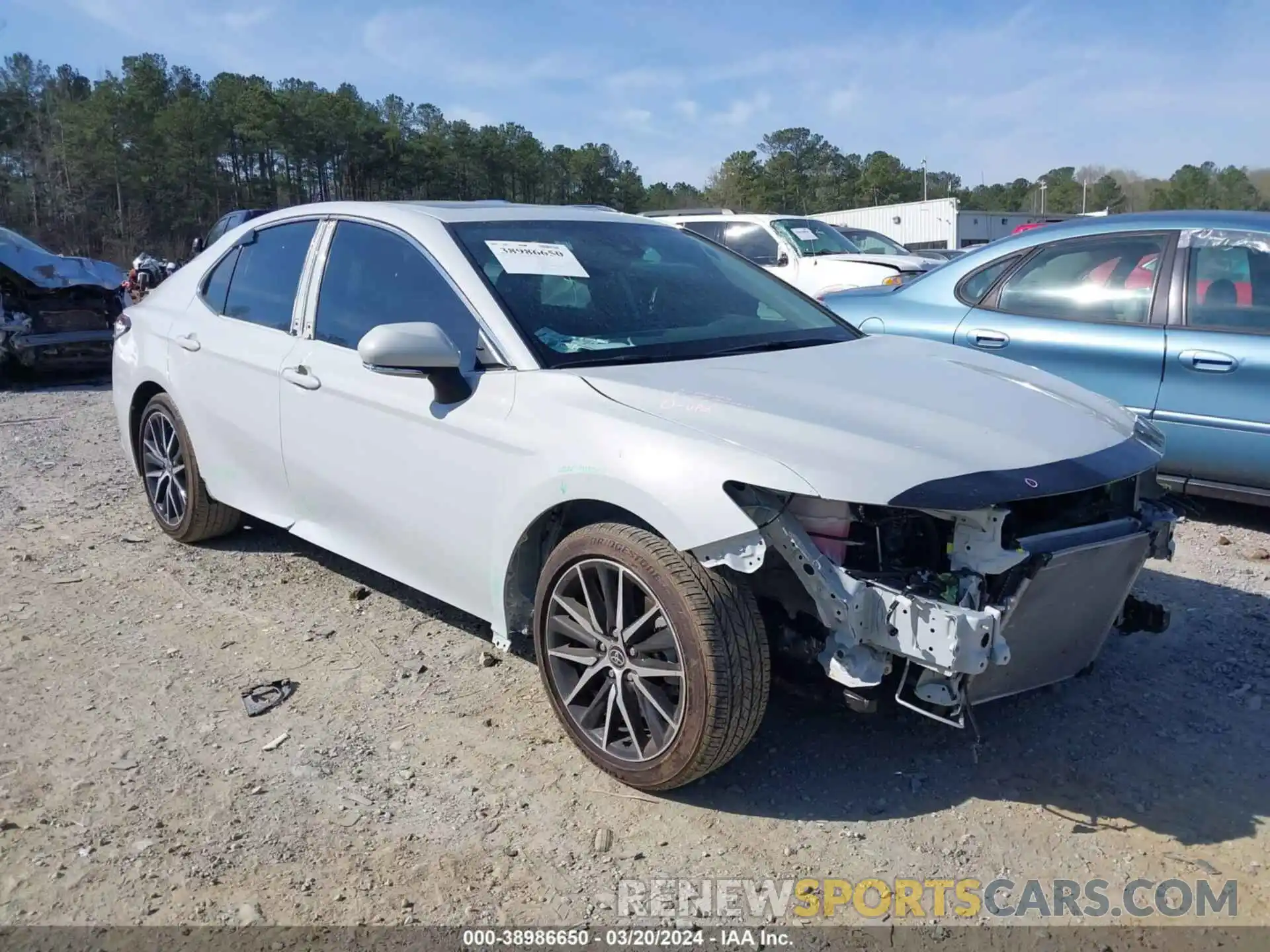 1 Photograph of a damaged car 4T1T11AK6PU142531 TOYOTA CAMRY 2023