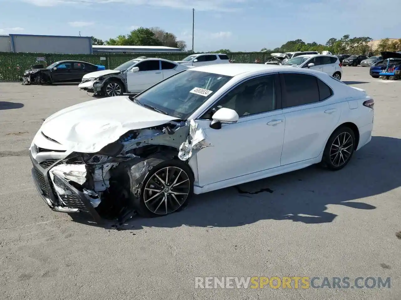 1 Photograph of a damaged car 4T1T11AKXPU767482 TOYOTA CAMRY 2023