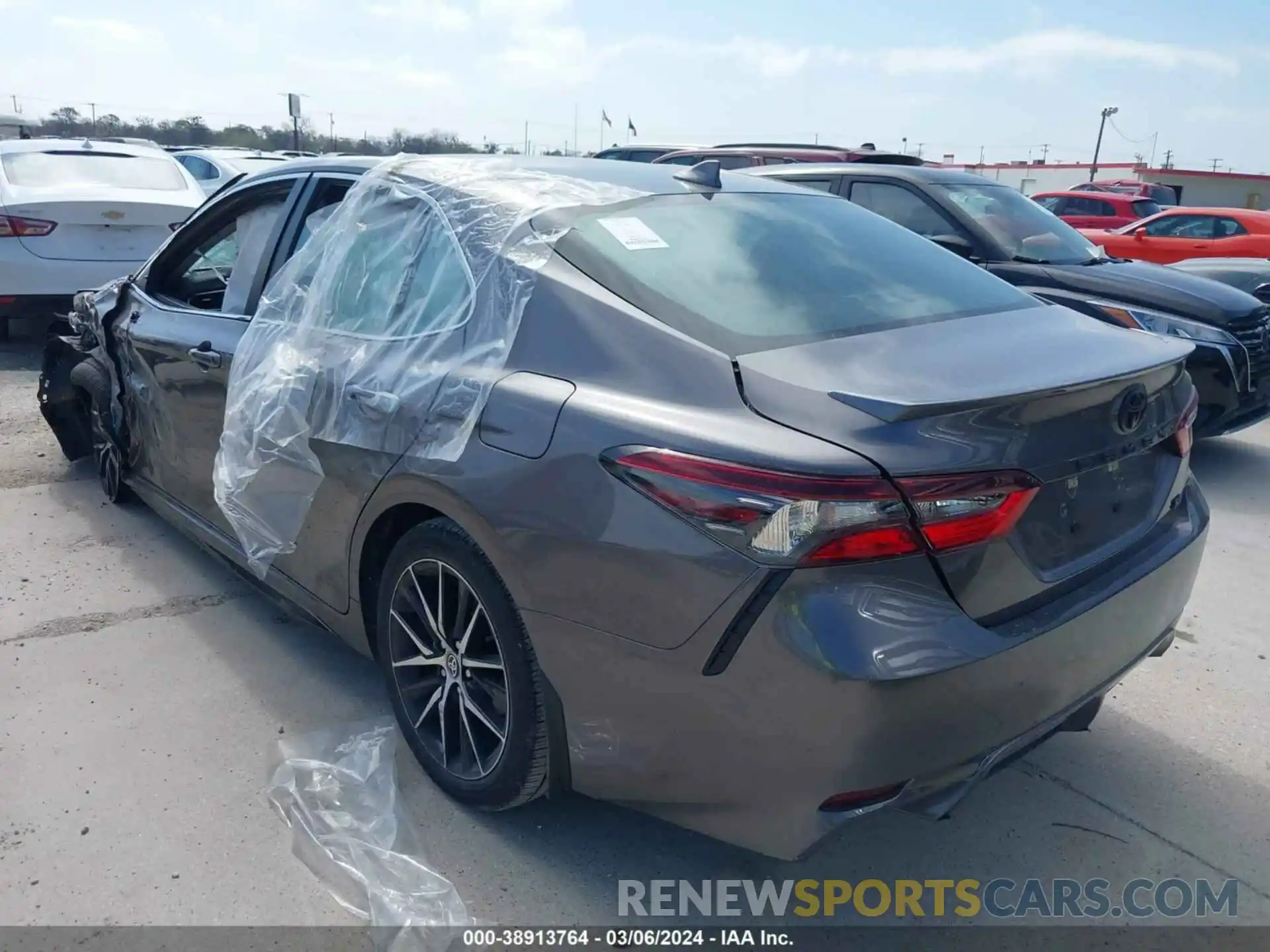 3 Photograph of a damaged car 4T1T11AKXPU824876 TOYOTA CAMRY 2023