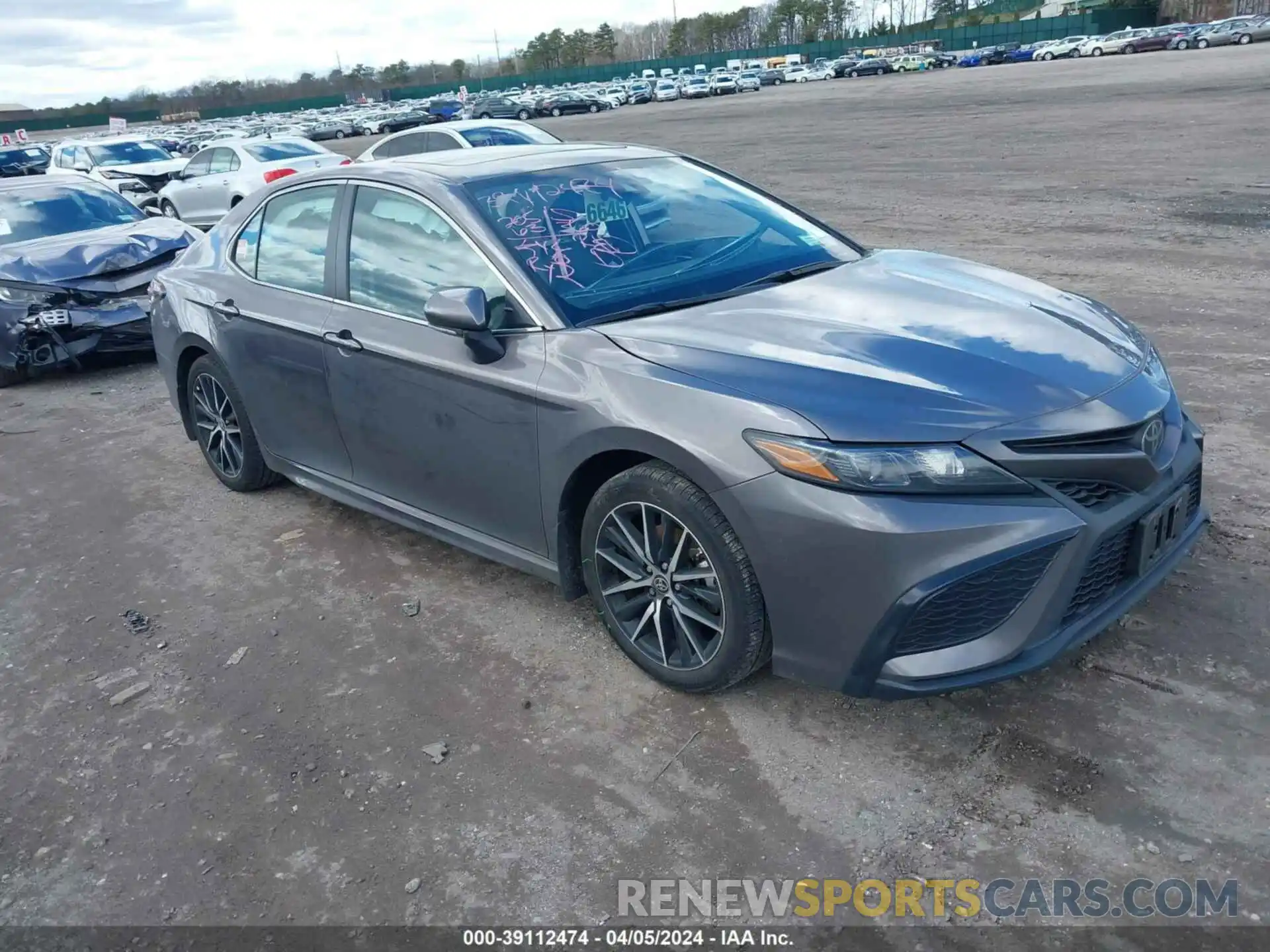 1 Photograph of a damaged car 4T1T11BK0PU096032 TOYOTA CAMRY 2023